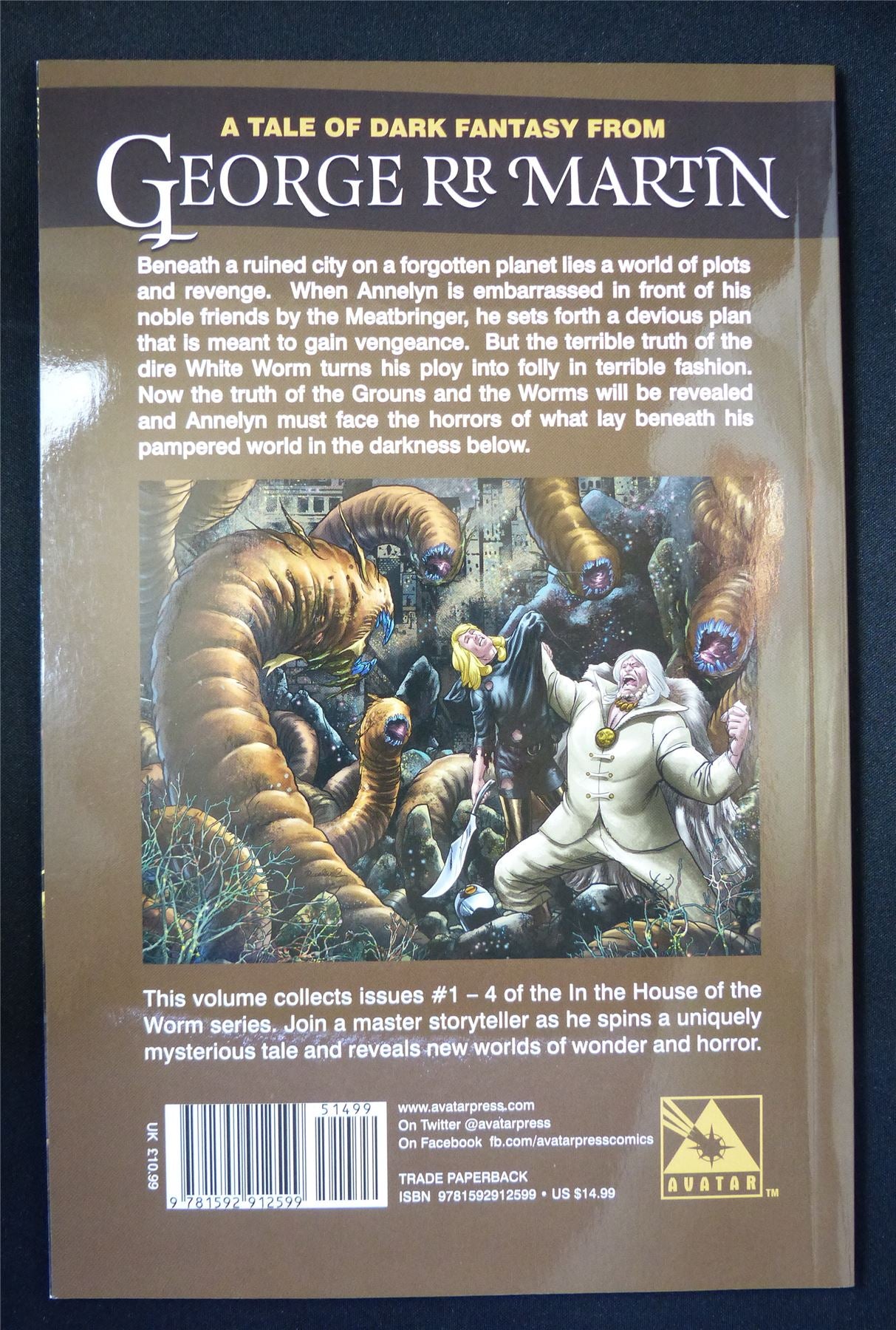 IN The House of the Worm - Avatar Graphic Softback #24A