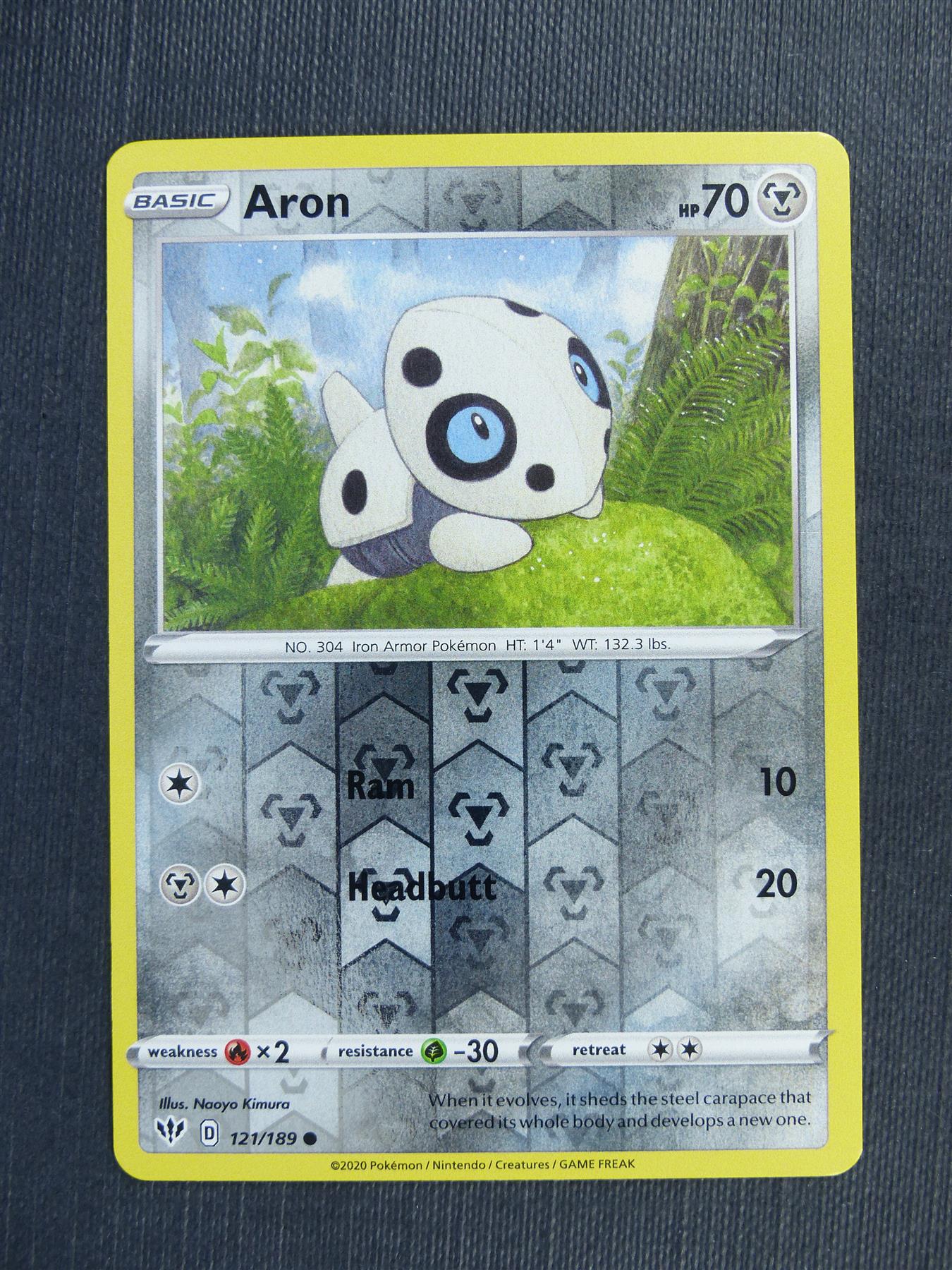 Aron 121/189 - DAA - Pokemon Card #3AW