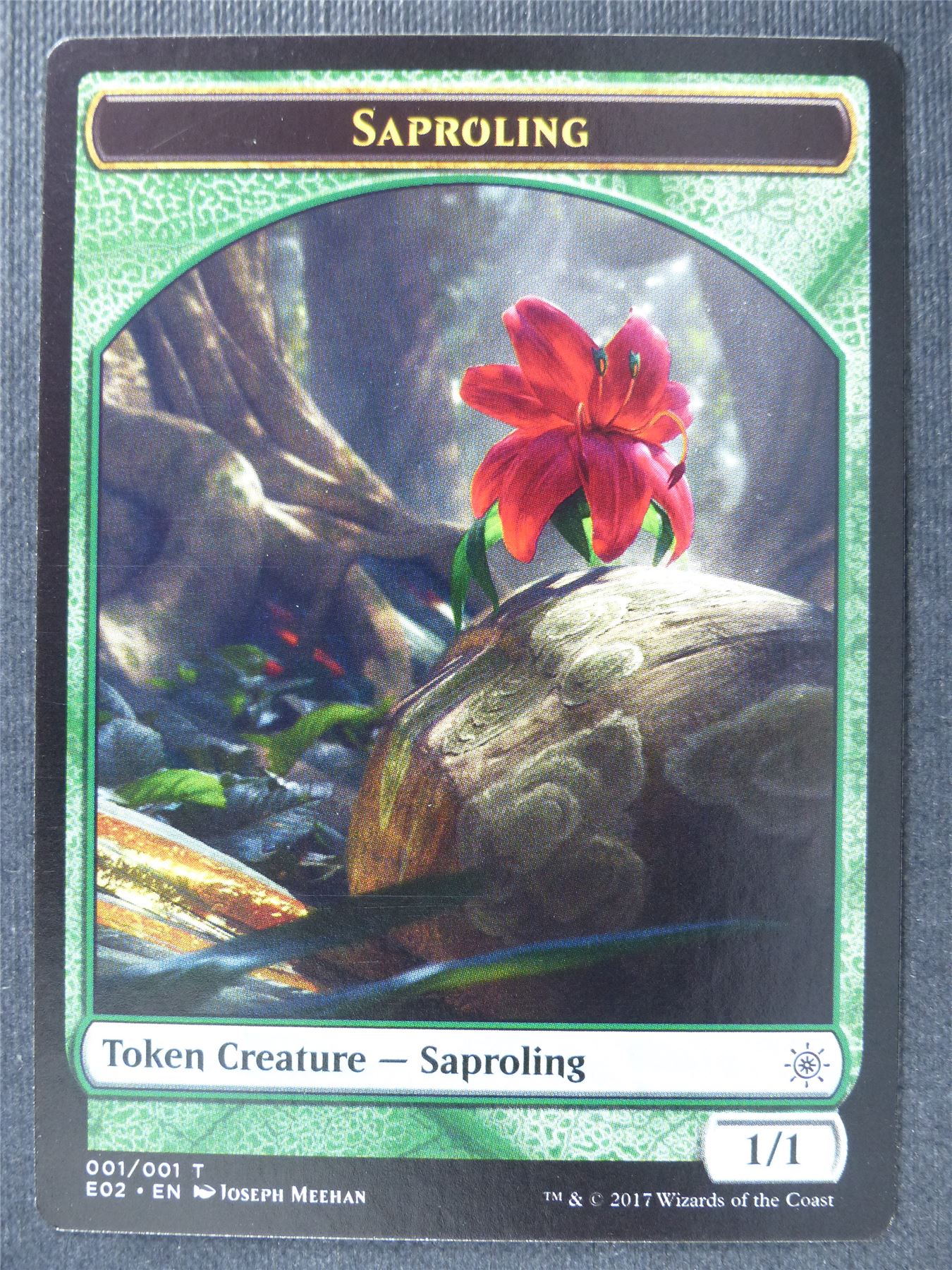 Treasure / Saproling Token - Mtg Card #1SI