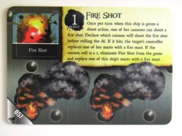 Pirates Pocketmodel FIRE STEEL 057 Fire Shot