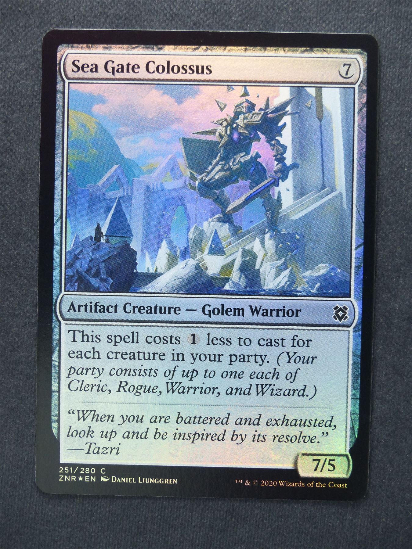 Sea Gate Colossus Foil - Mtg Magic Cards #TI