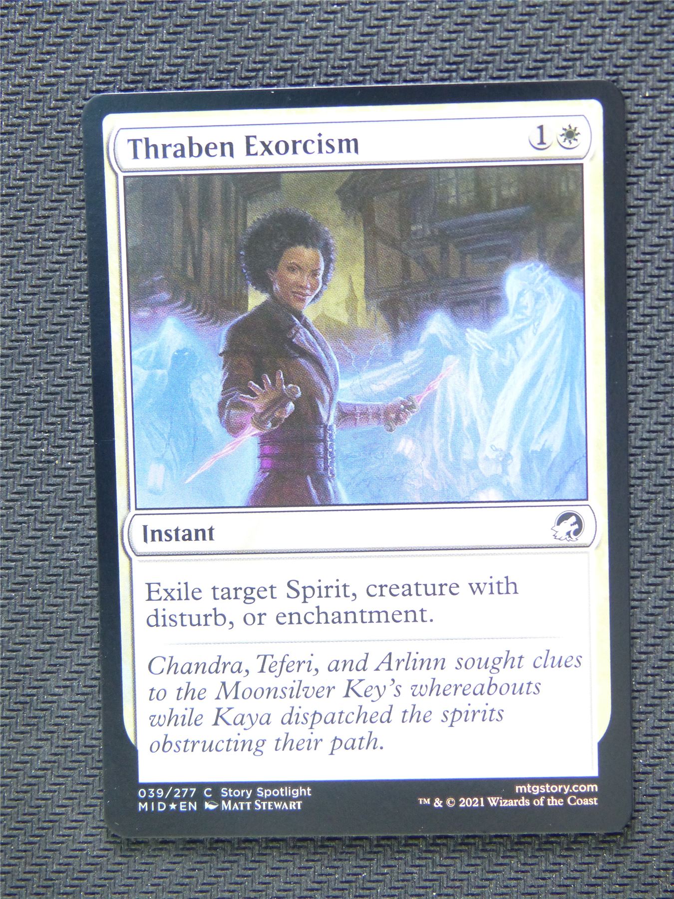 Tharaben Exorcism Foil - Innistrad - Mtg Card #3Q3