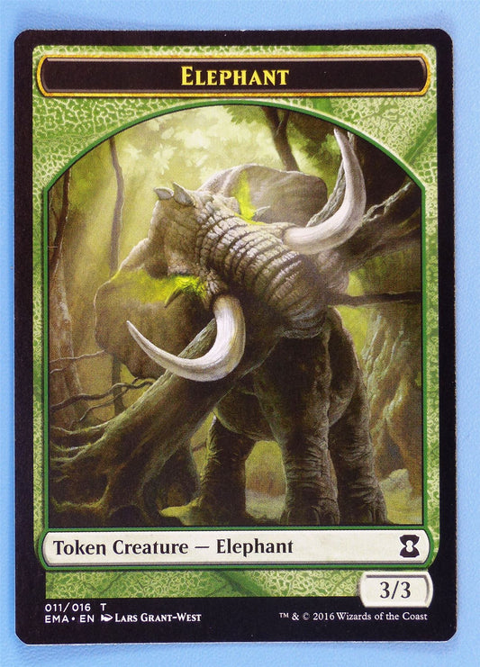 Elephant - Token - Mtg Card # 2J27