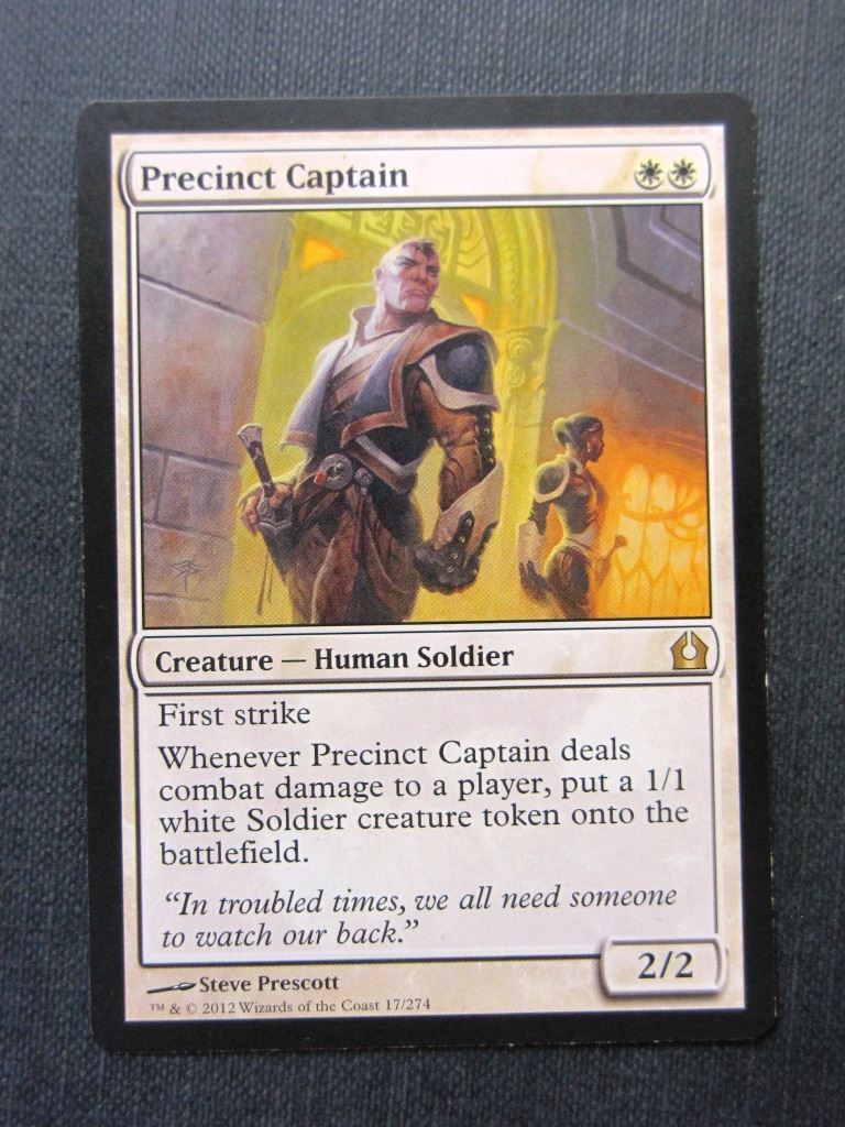 Precinct Captain - Mtg Magic Cards # 10A87