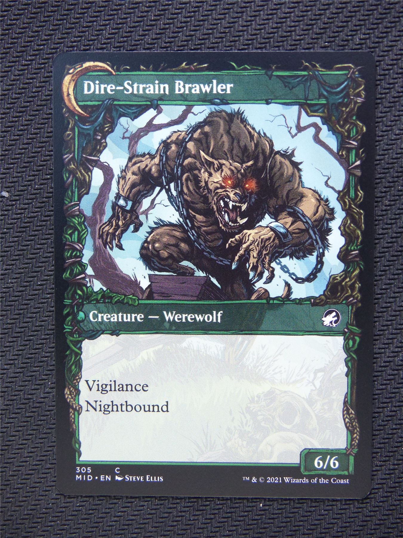 Tireless Hauler Dire Strain Brawler Showcase - Innistrad - Mtg Card #3ML