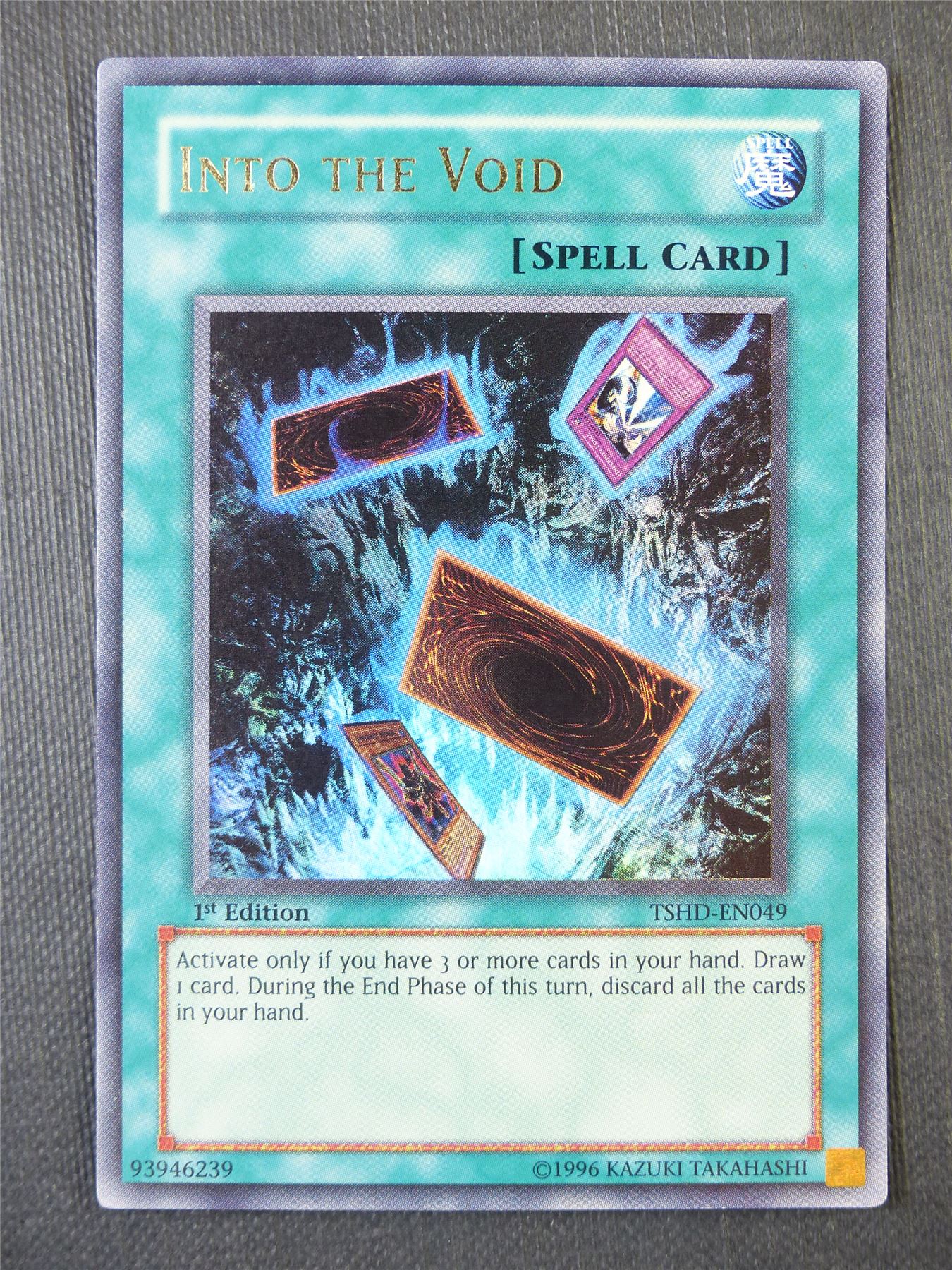 Into the Void TSHD Ultra Rare - 1st ed Yugioh Card #796 Into the Void TSHD Ultra Rare - 1st ed Yugioh Card #796