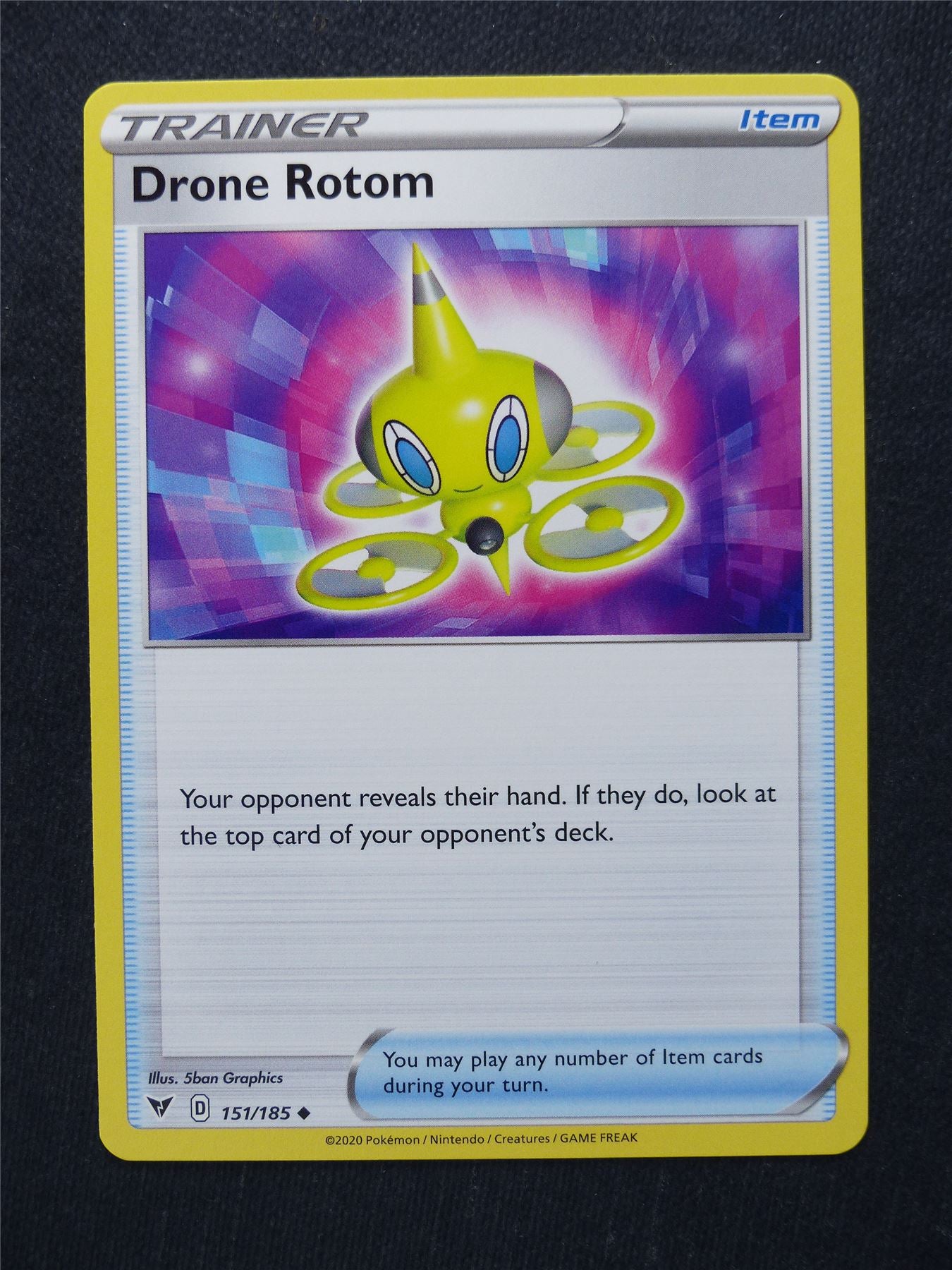 Drone Rotom 151/185 - Vivid Voltage