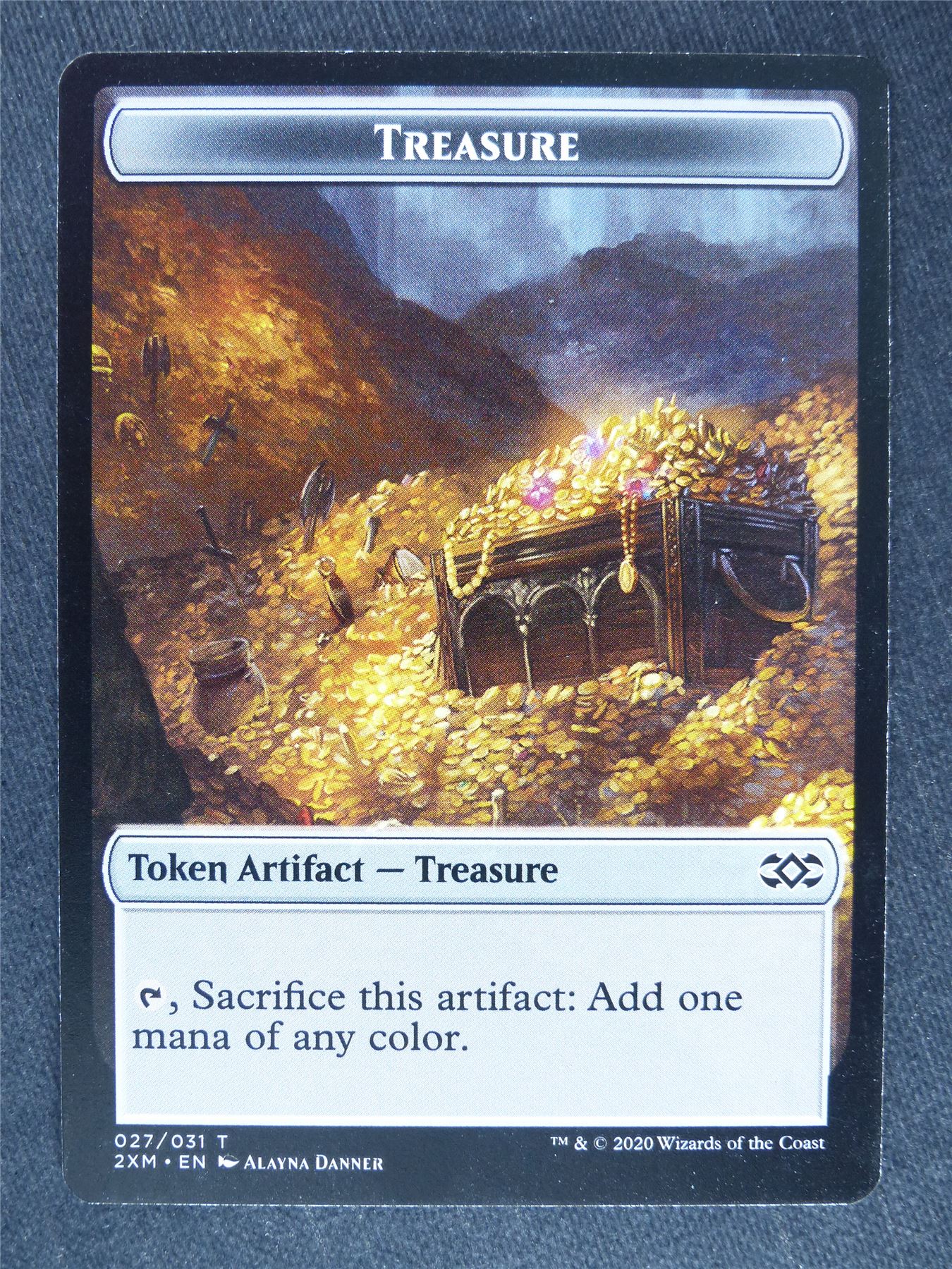 Treasure Token - Mtg Magic Cards #MU