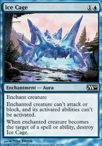 Mtg Magic Card: M10 : Ice Cage
