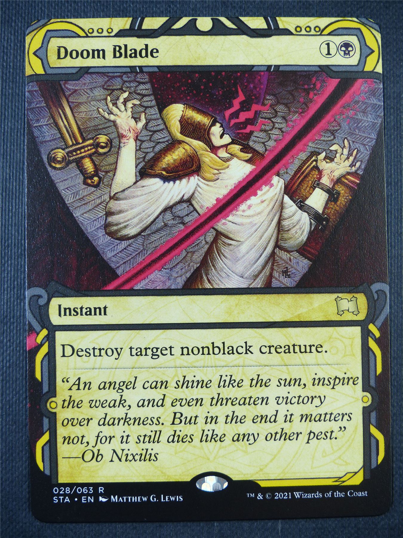 Doom Blade - Mystical Archive - Mtg Card #8AQ