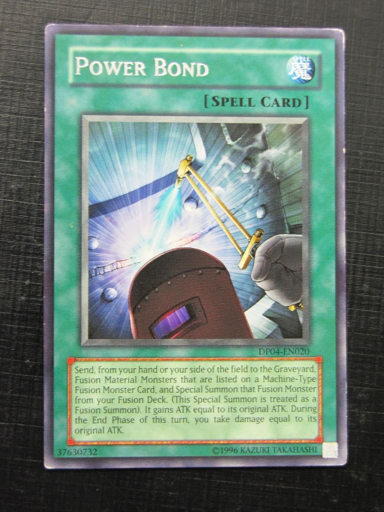 POWER BOND DP04 RARE - Yugioh Card # 3E3 POWER BOND DP04 RARE - Yugioh Card # 3E3