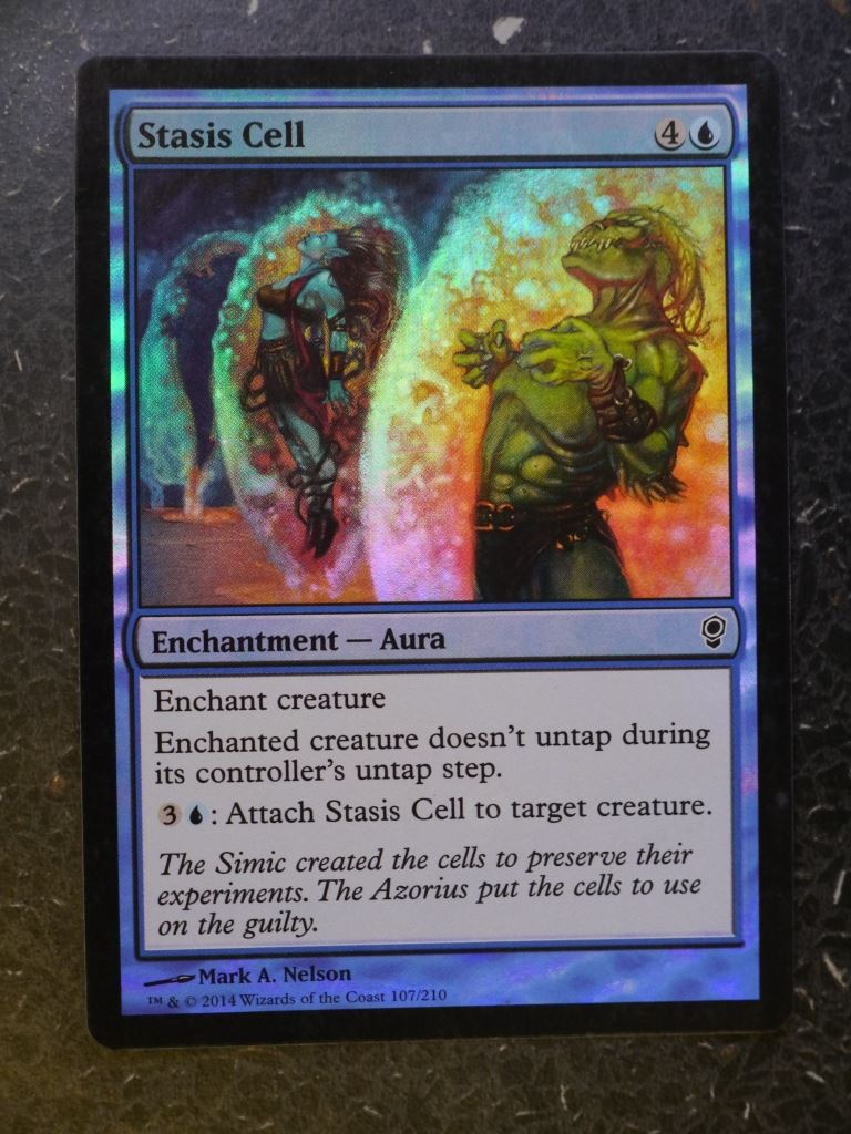 MTG Cards: STASIS CELL FOIL # 5E52 MTG Cards: STASIS CELL FOIL # 5E52