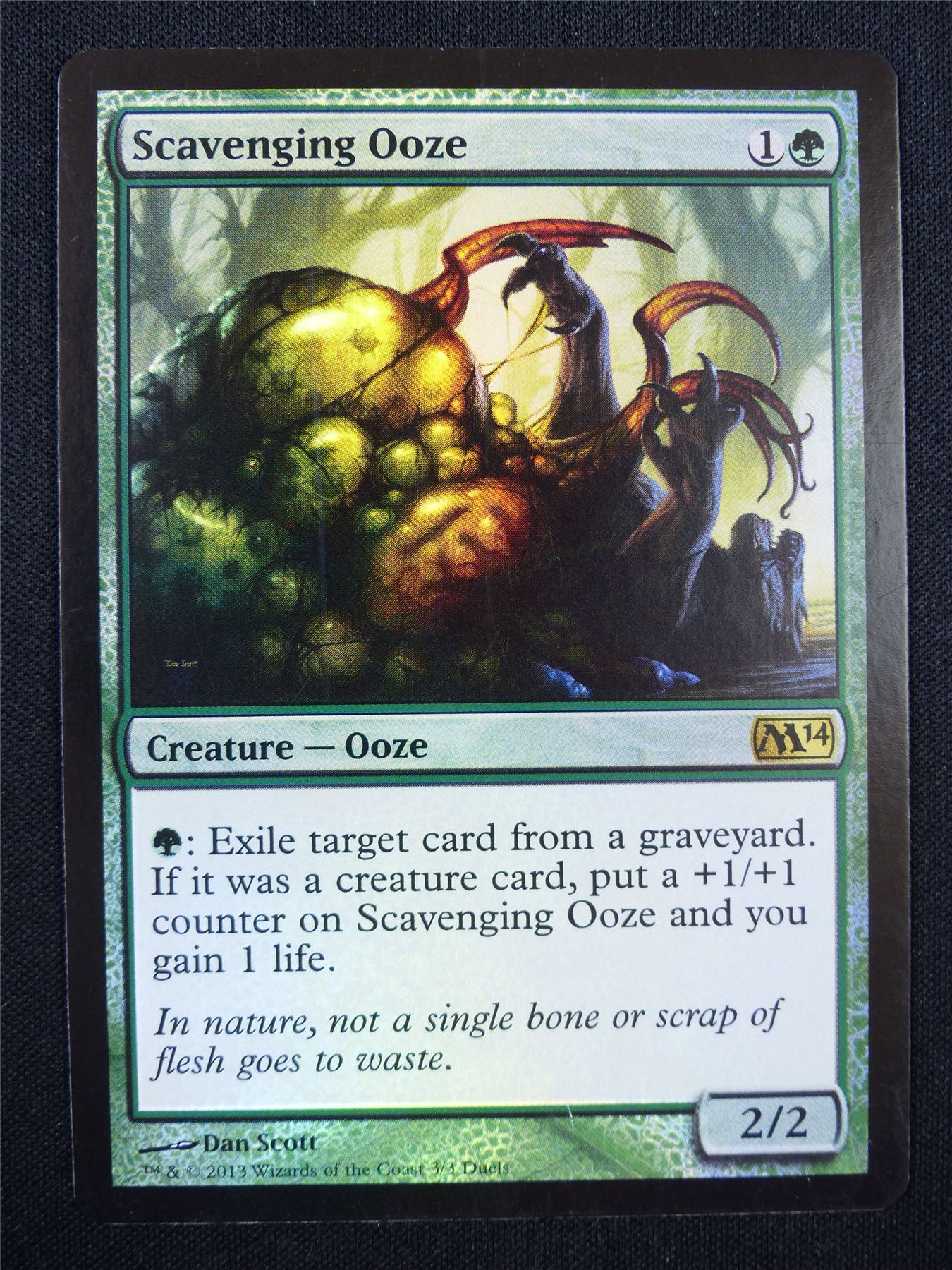 Scavenging Ooze Foil - Mtg Card #1EX