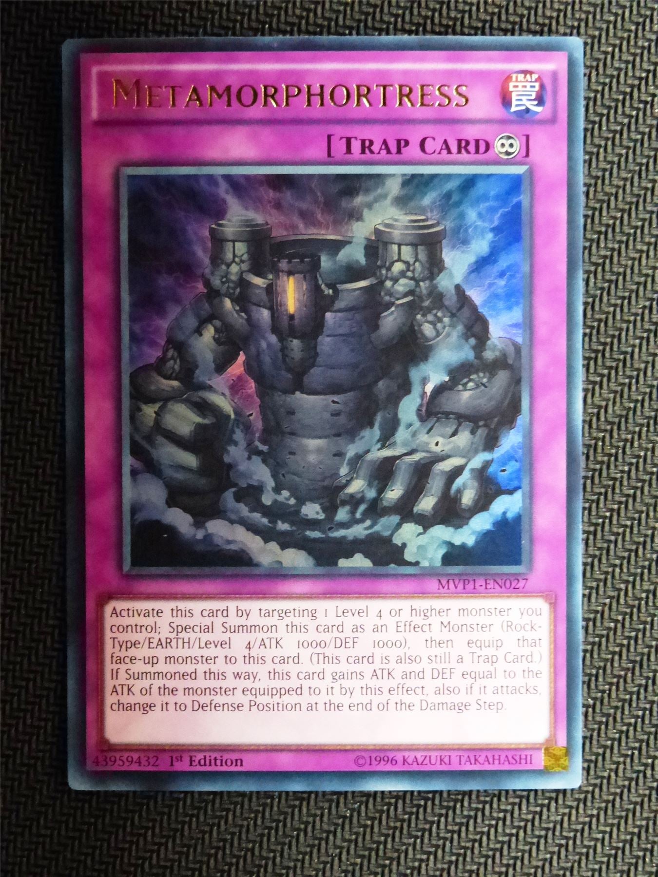 Metamorphortess - MVP1 - Ultra Rare - Yugioh Card # 1F77