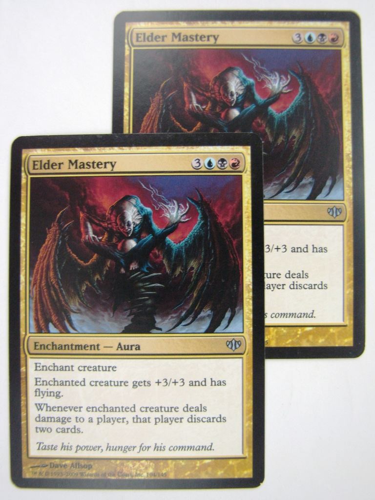 MTG Magic Cards: ELDER MASTERY x2 # 8G92