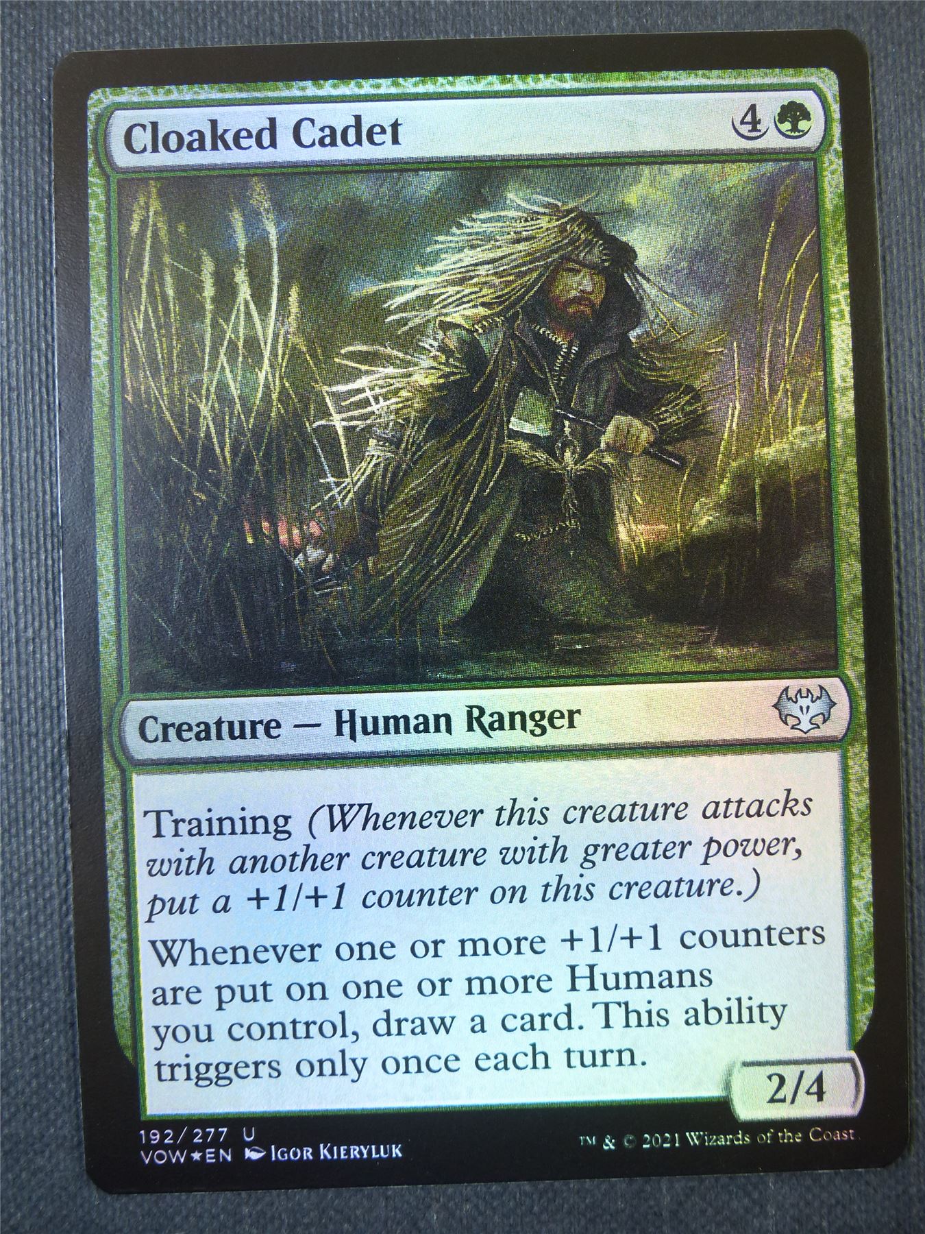 Cloaked Cadet Foil - Mtg Card #99I