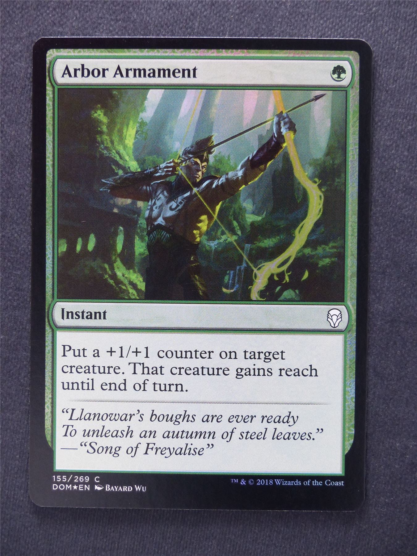 Arbor Armament Foil - Mtg Magic Cards #WU