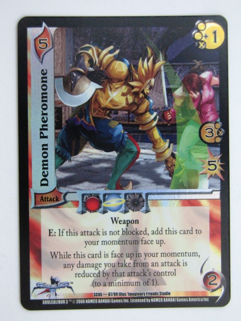 UFS Cards: DEMON PHEROMONE 87/99 RARE FOIL # 28G84