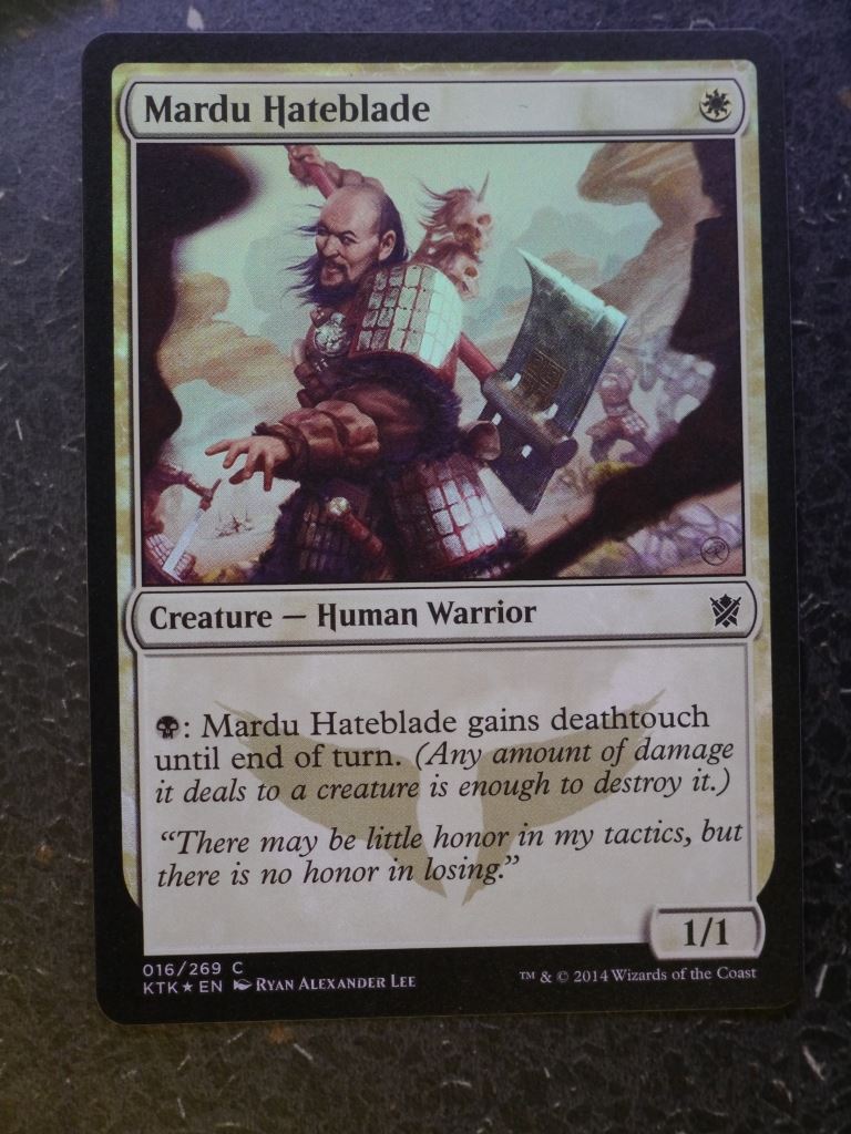 MTG Magic Cards: MARDU HATEBLADE FOIL # 4I10