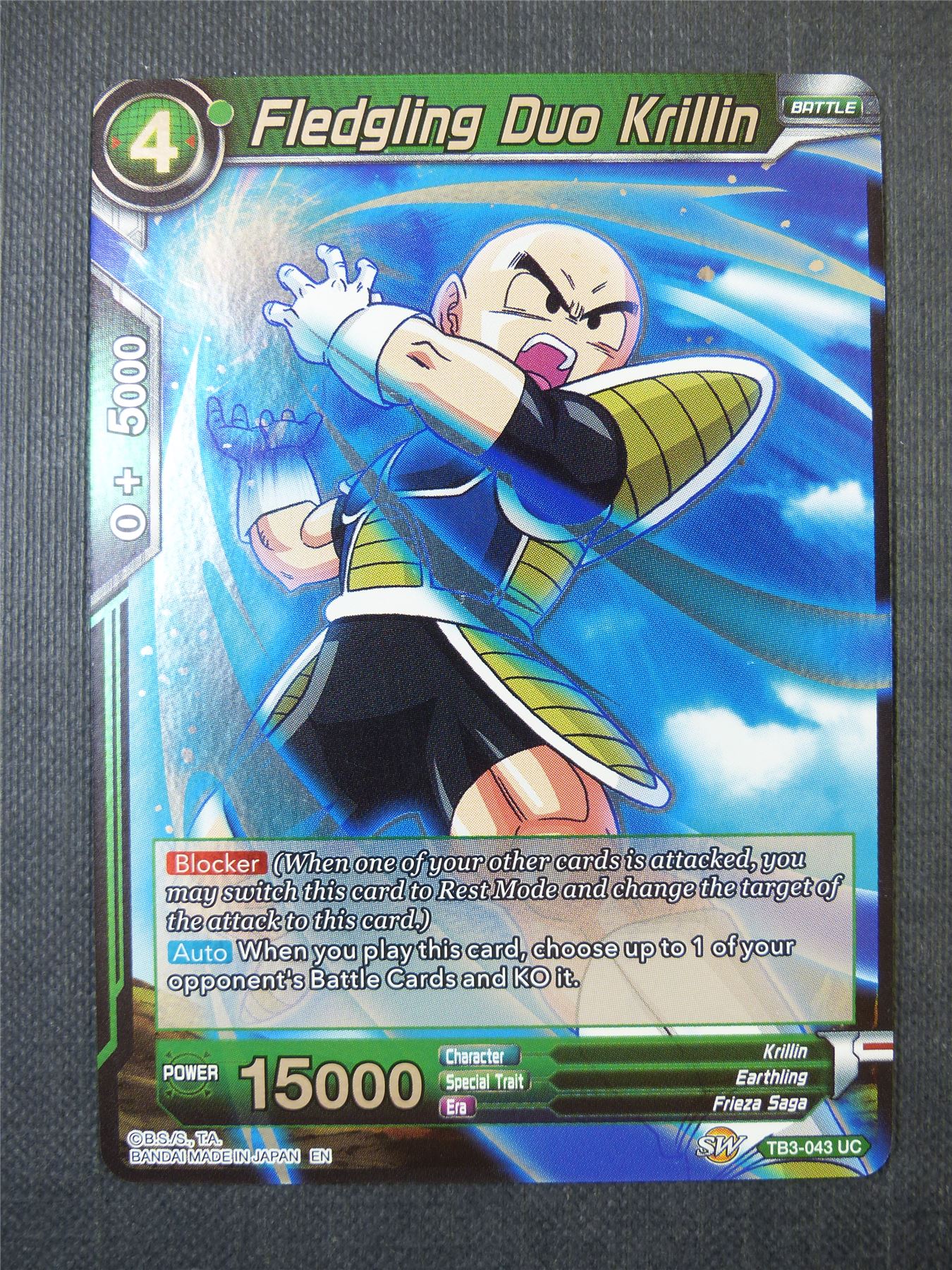 Fledgling Duo Krillin UC Foil - Dragon Ball Super Card #A54