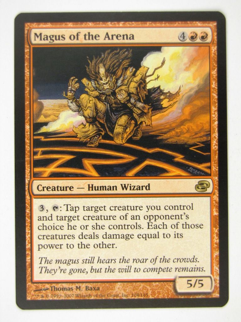 Mtg - MAGUS OF THE ARENA - Played Rare