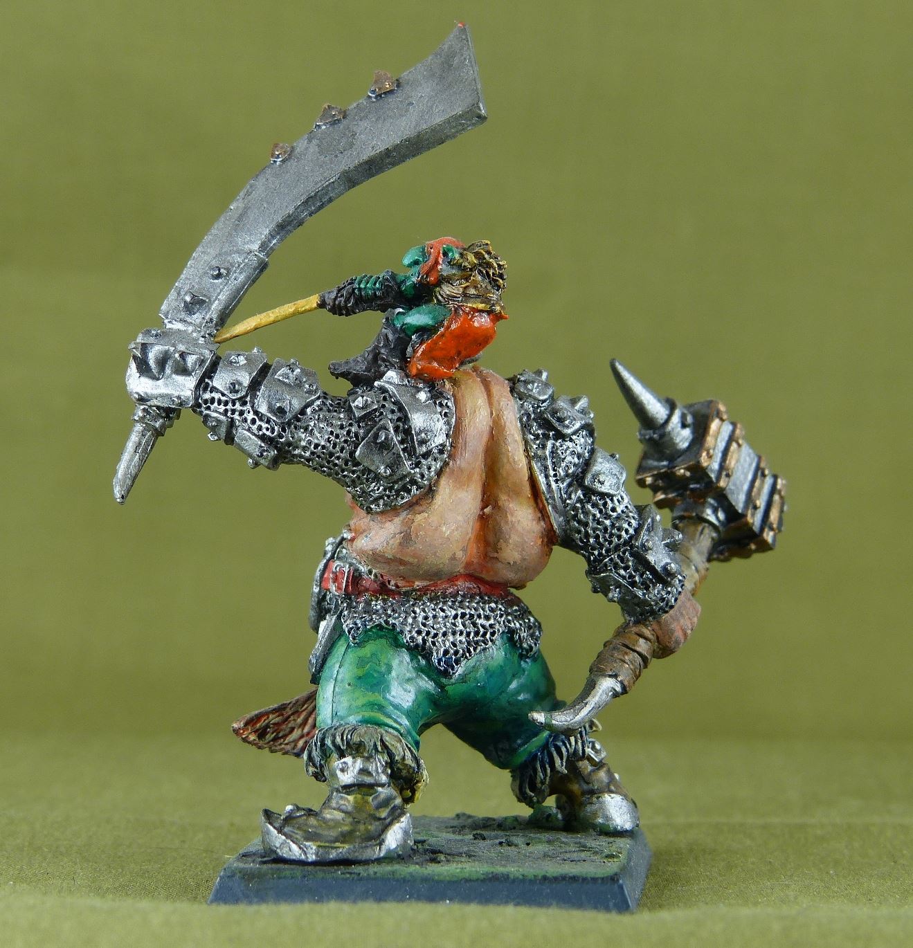 Classic Man Hunter - Painted - Ogre - Ogor Mawtribes - Warhammer AoS Fantasy #16Q