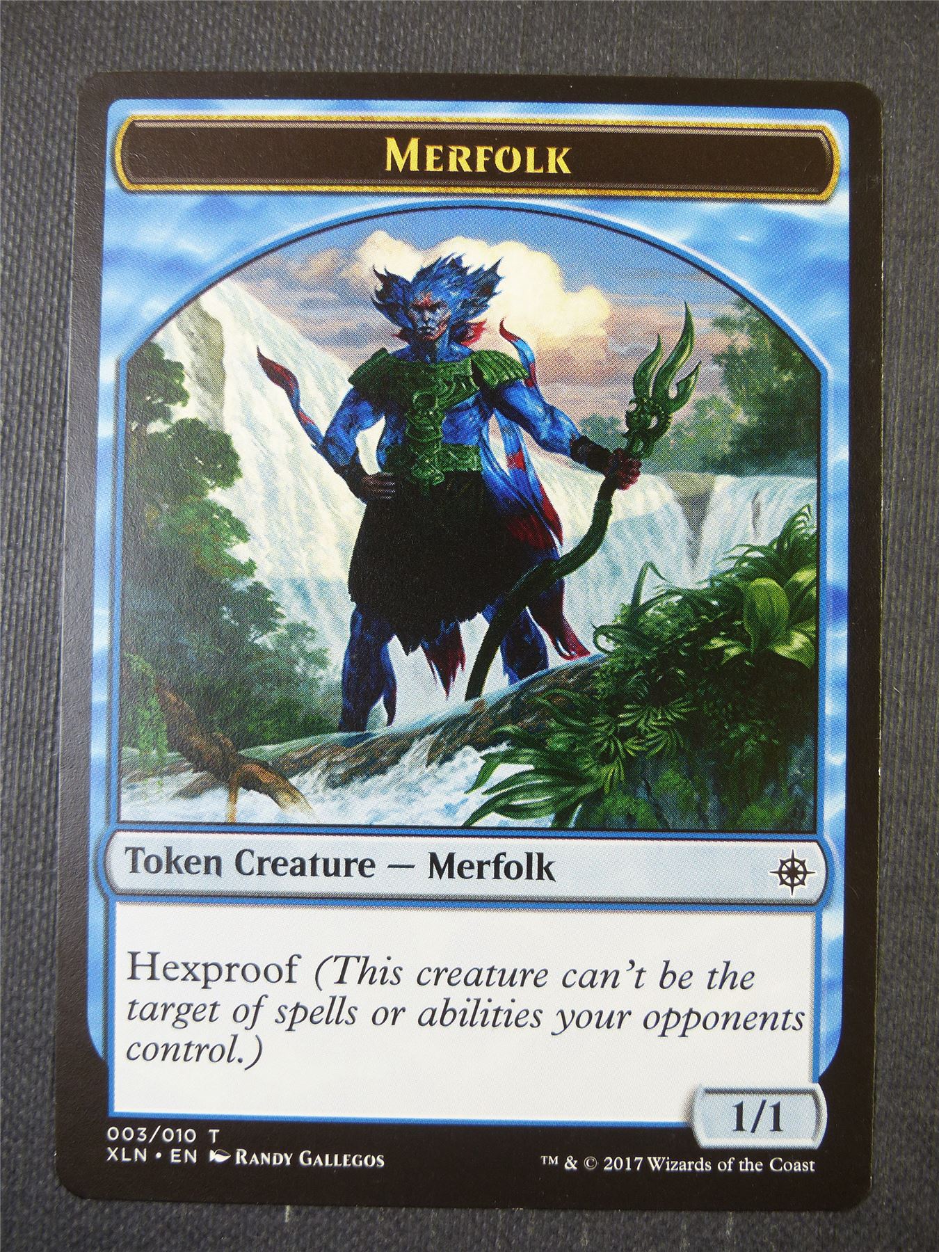 Merfolk Token - Mtg Card #126