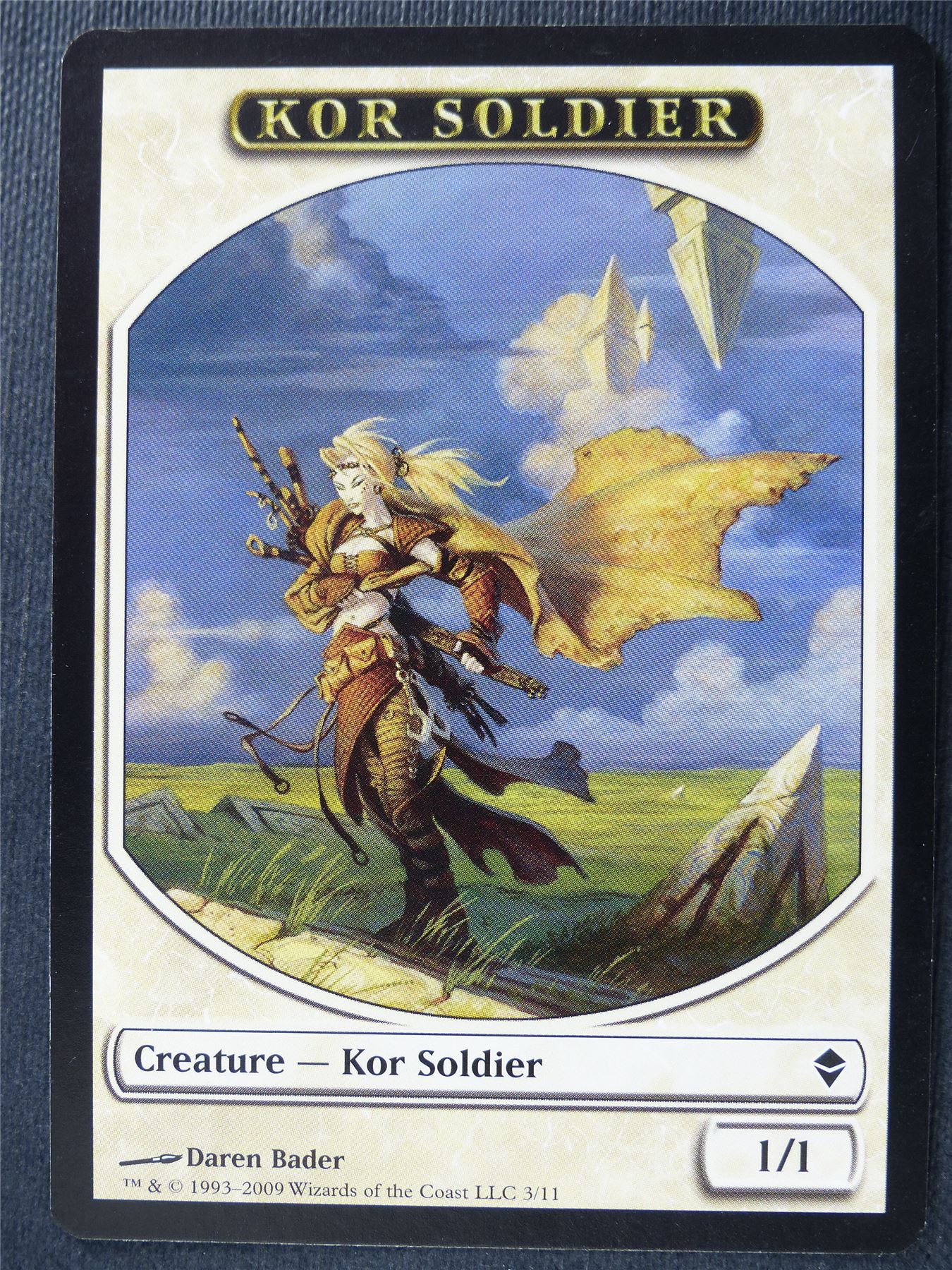 Kor Soldier Token - Mtg Card #4O7