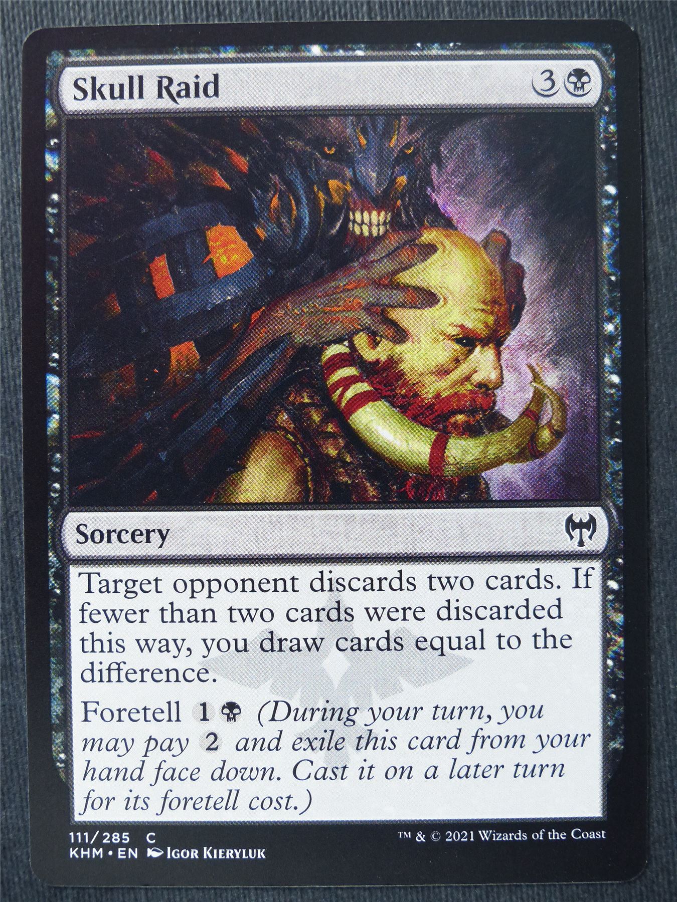 Skull Raid - Mtg Magic Cards #2F