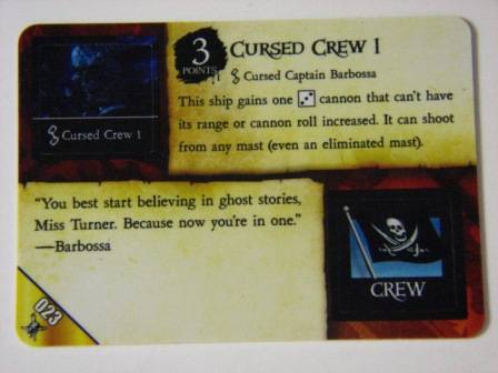 Pirates PocketModel Game - 023 CURSED CREW 1
