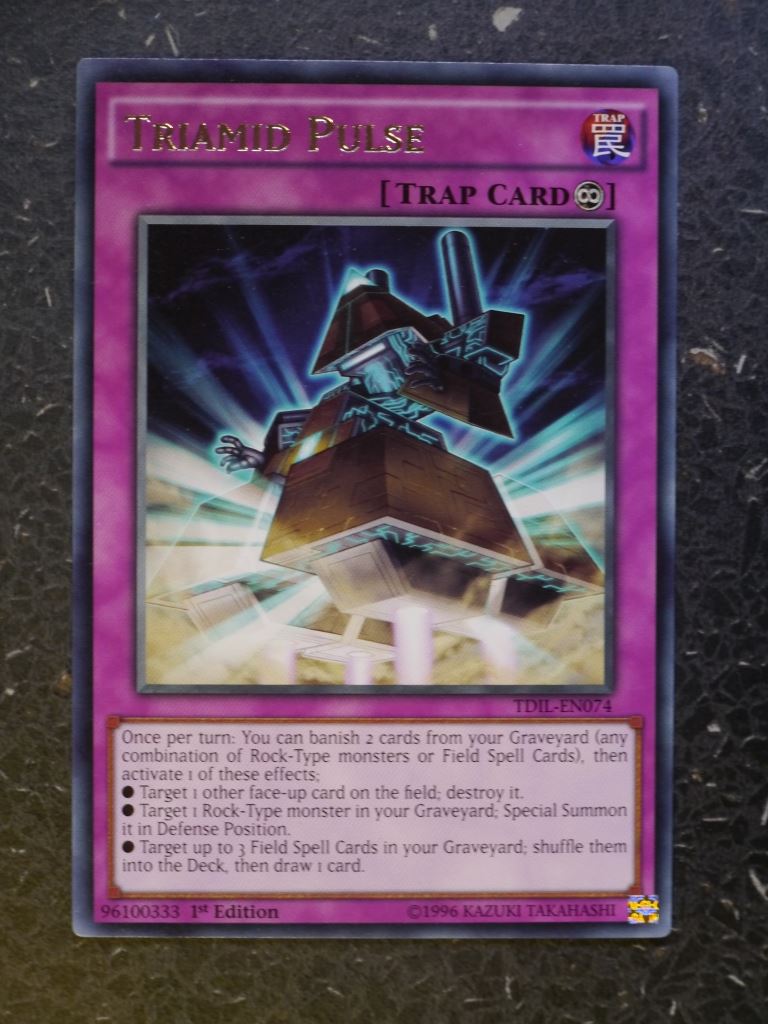 Yugioh Cards: TRIAMID PULSE TDIL RARE # 9C80