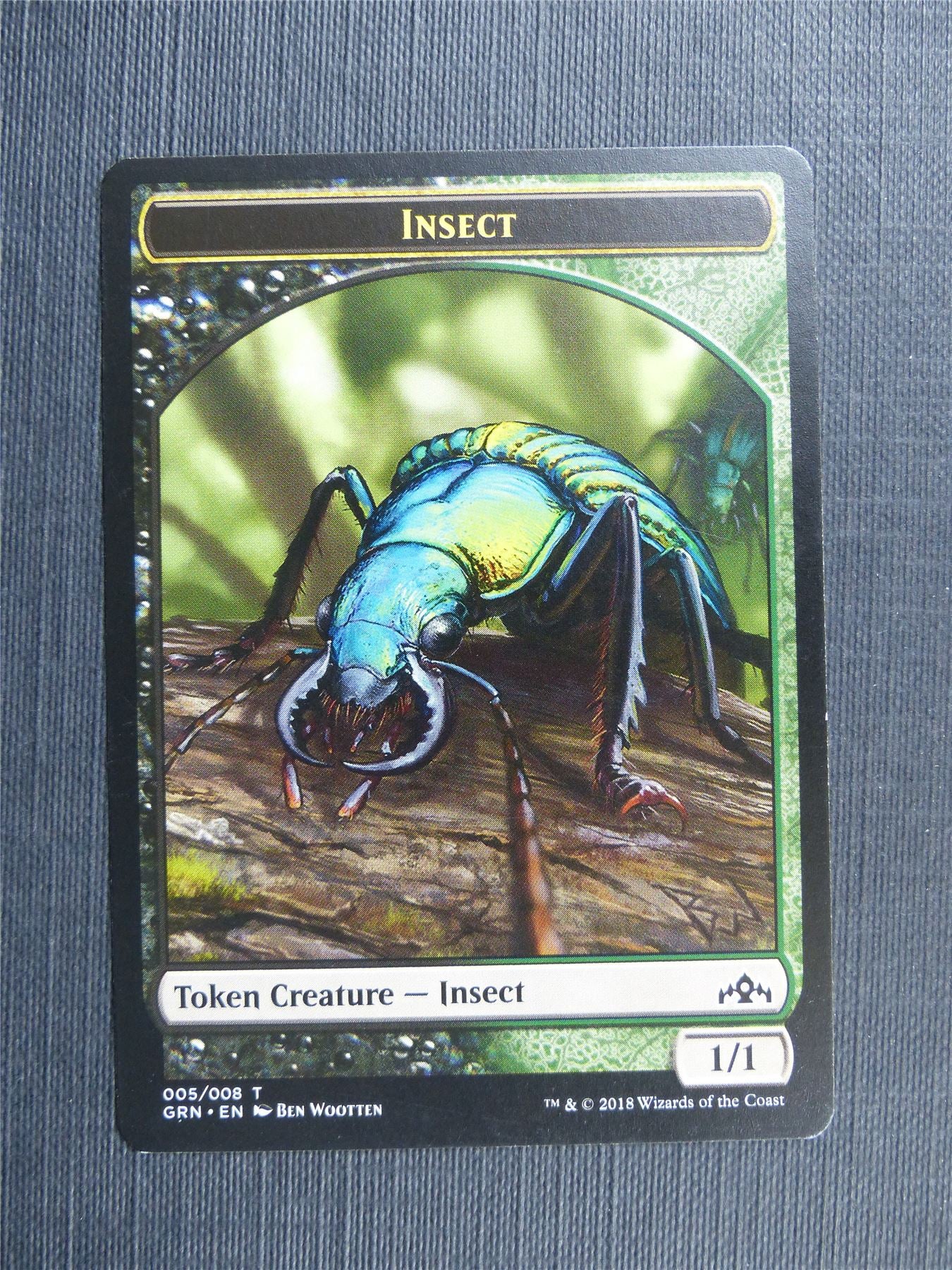 Insect - Token - Mtg Magic Cards #3SE