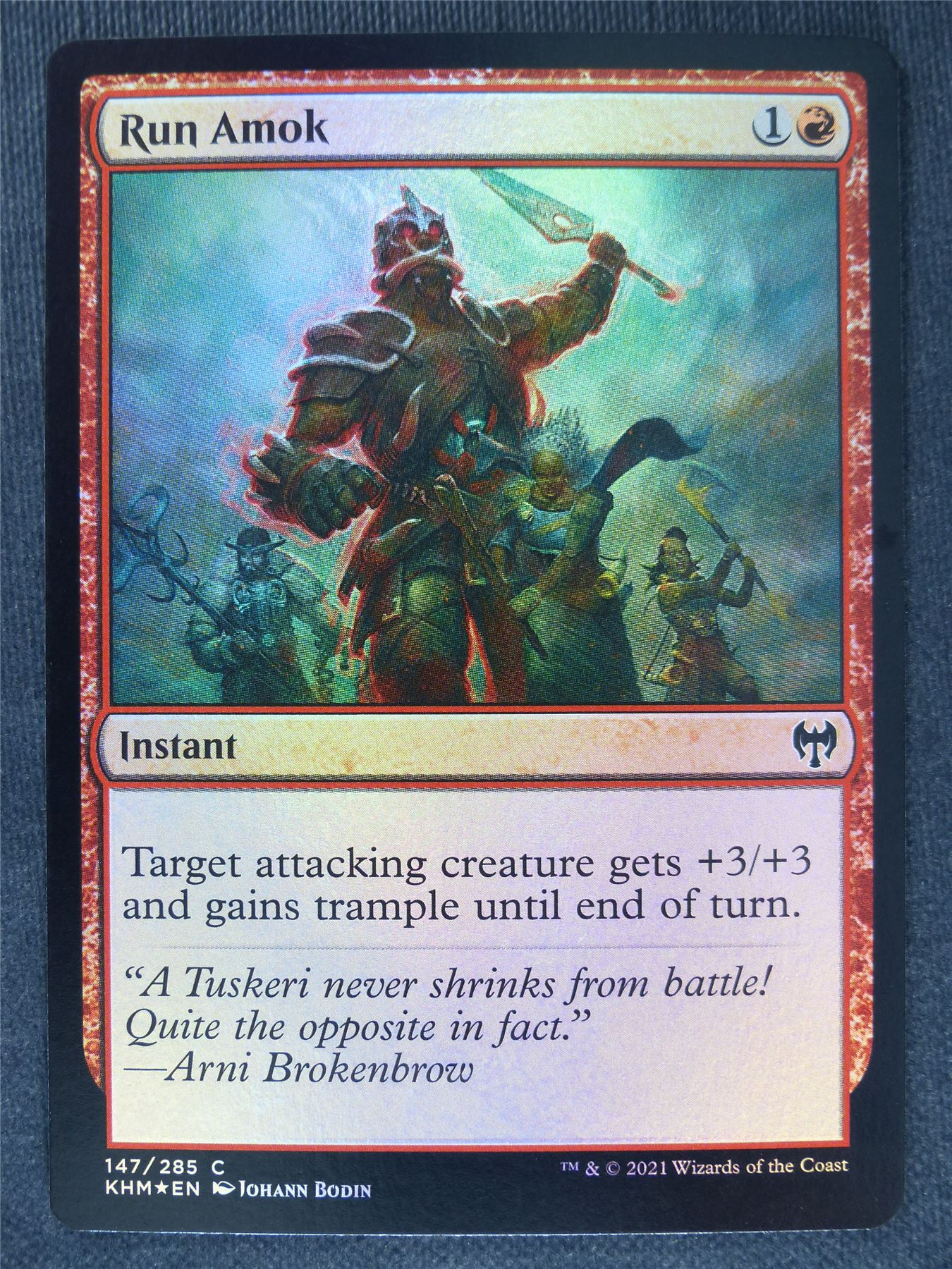 Run Amok Foil Collector