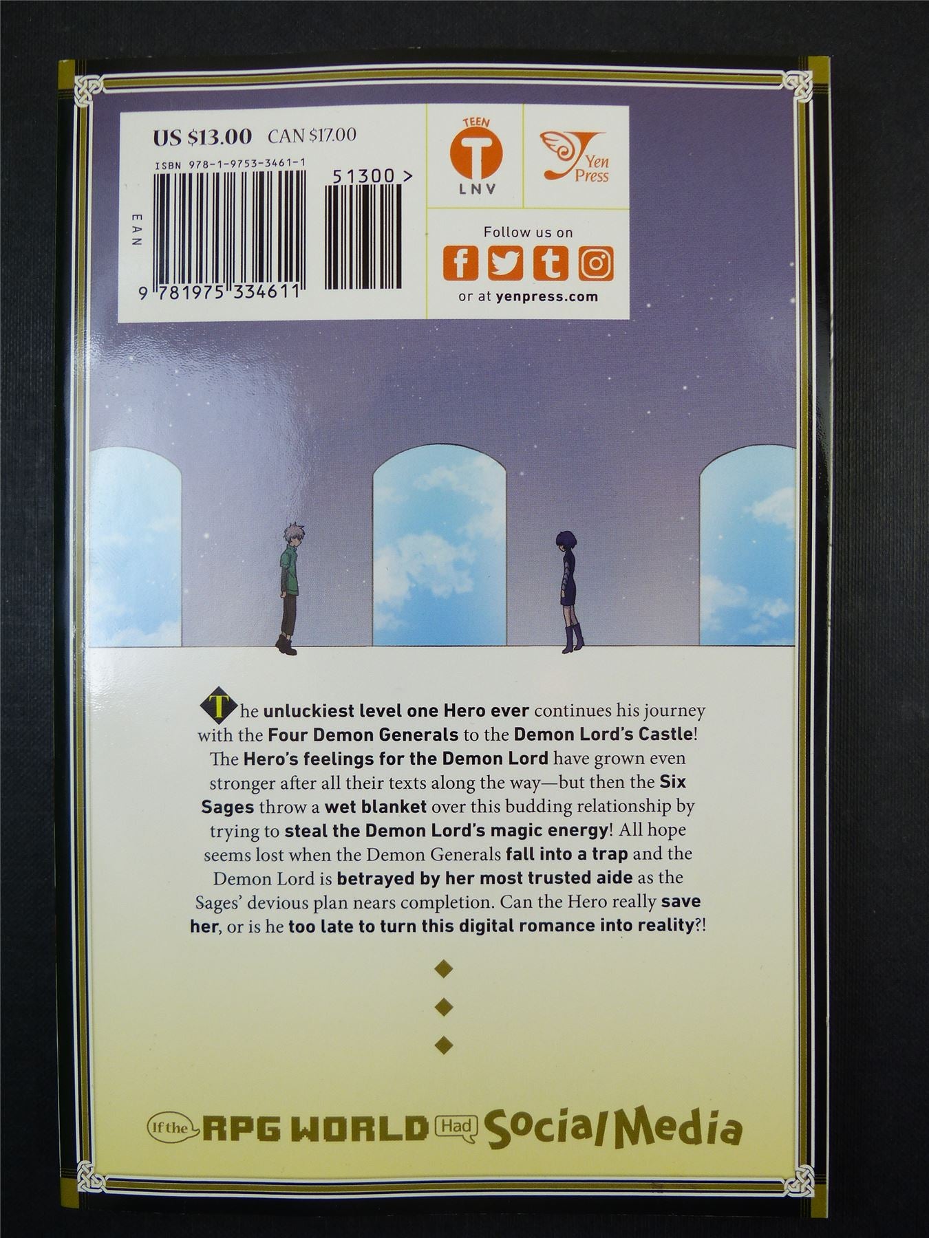 If The RPG World Had Social Media volume 2 - Yen Press Manga #9FF