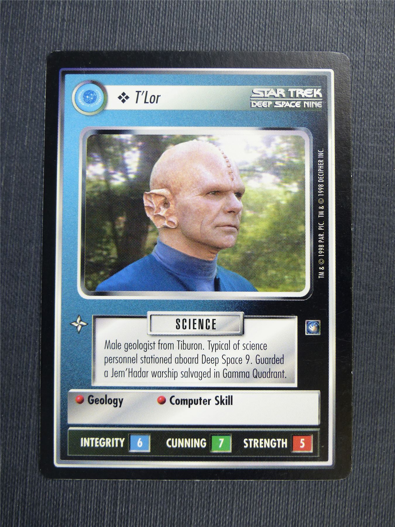 T'Lor - DS9 - Star Trek Cards #4RV