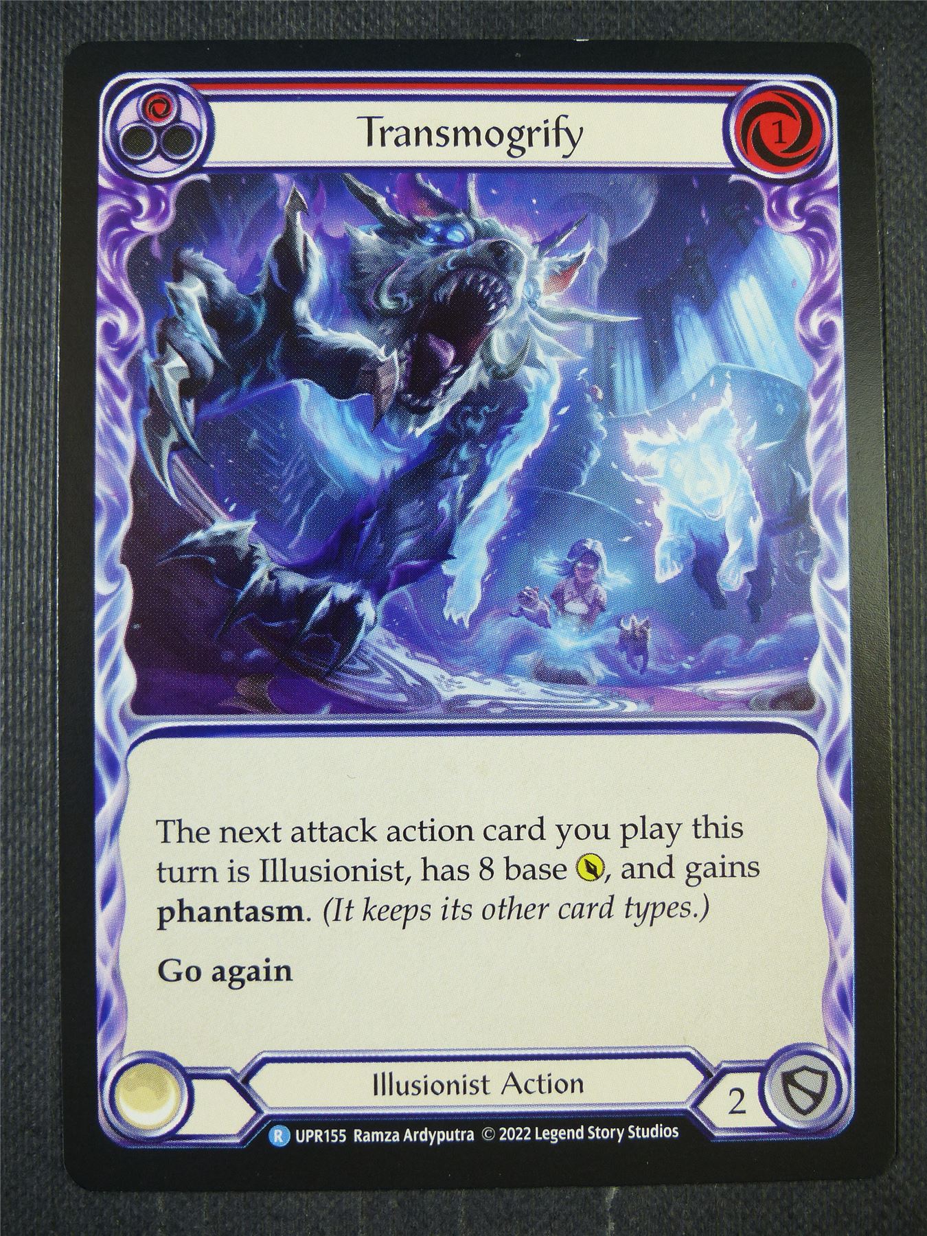 Transmogrify R UPR155 - Red - Flesh & Blood Card #6UC
