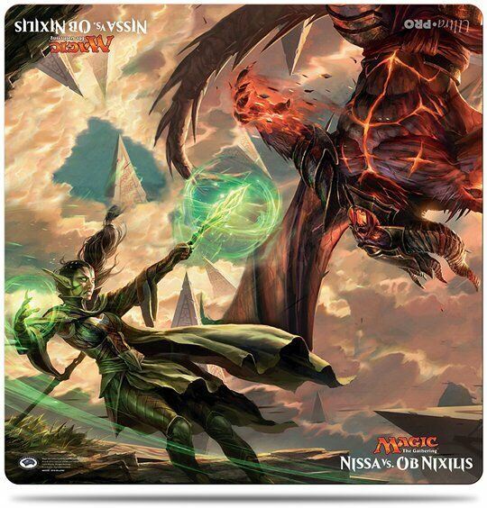 Magic The Gathering Aug2016 - Nissa Vs Obnixilis - 24in x 24in - Playmat - Ultra Pro #U2