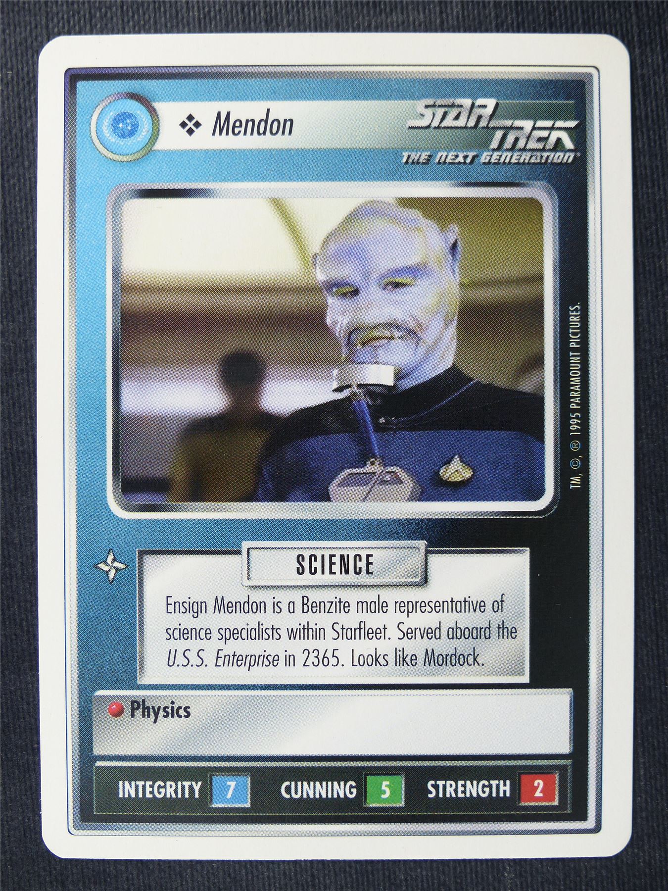 Mendon - NG - Star Trek Cards #12G