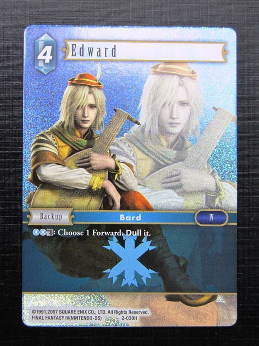 Final Fantasy Cards: EDWARD 2-030H FOIL # 27H2