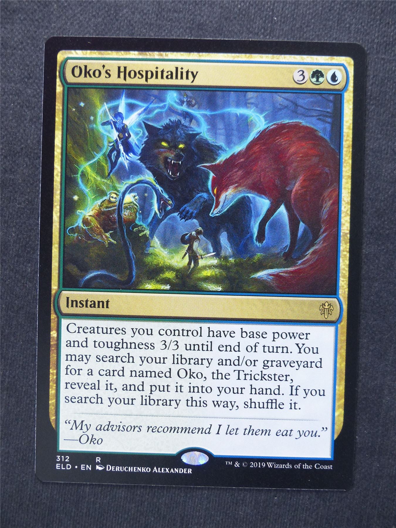 Oko's Hospitality - Mtg Magic Cards #4K