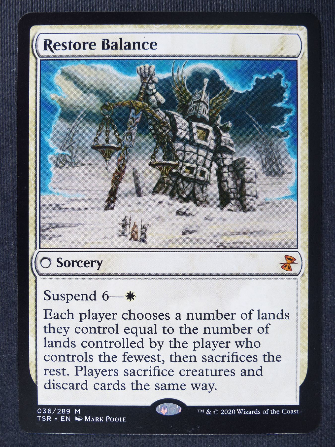 Restore Balance - Mtg Magic Cards #D8