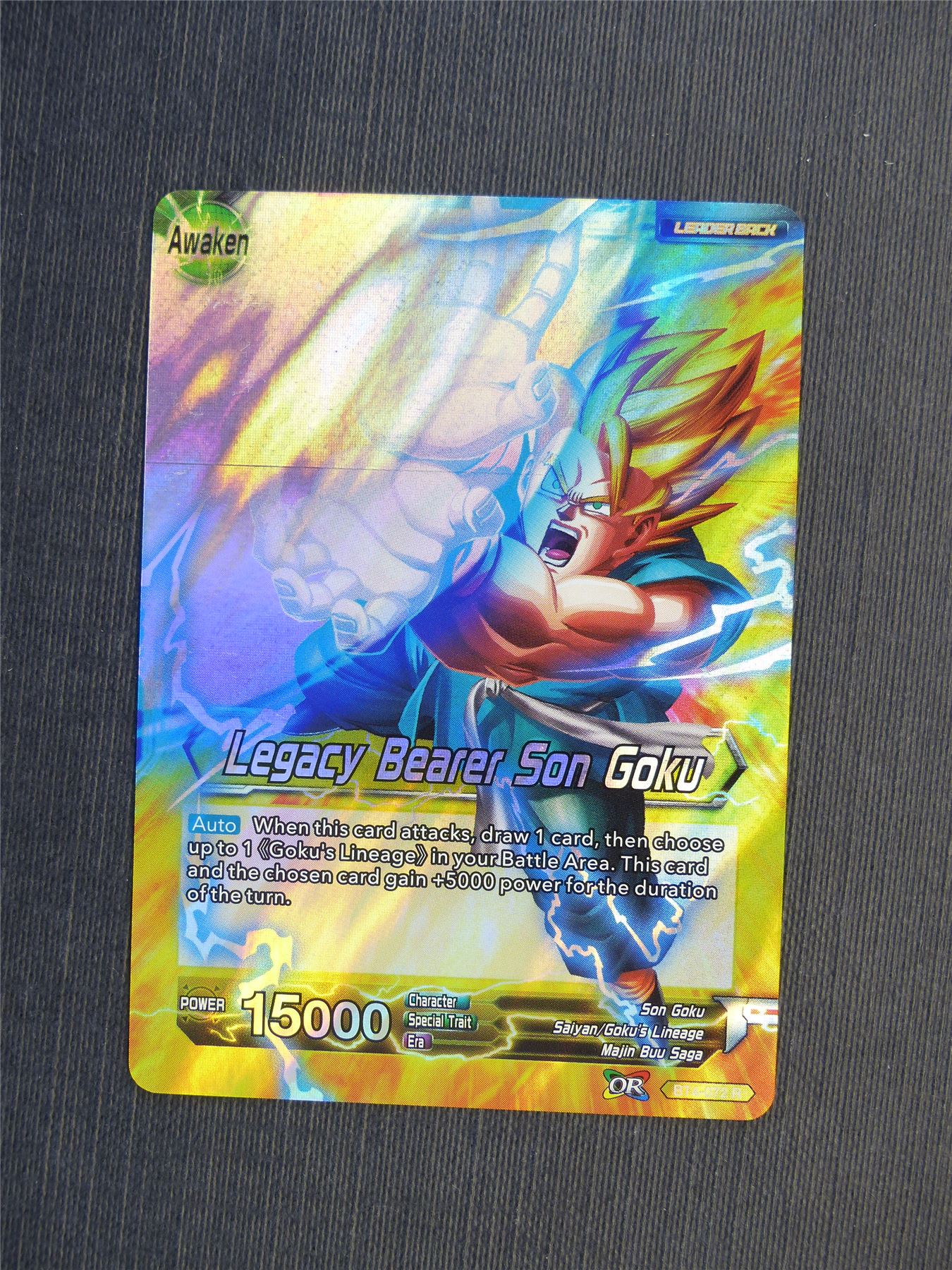 Legacy Bearer Son Goku - Dragon Ball Super Cards #5LF