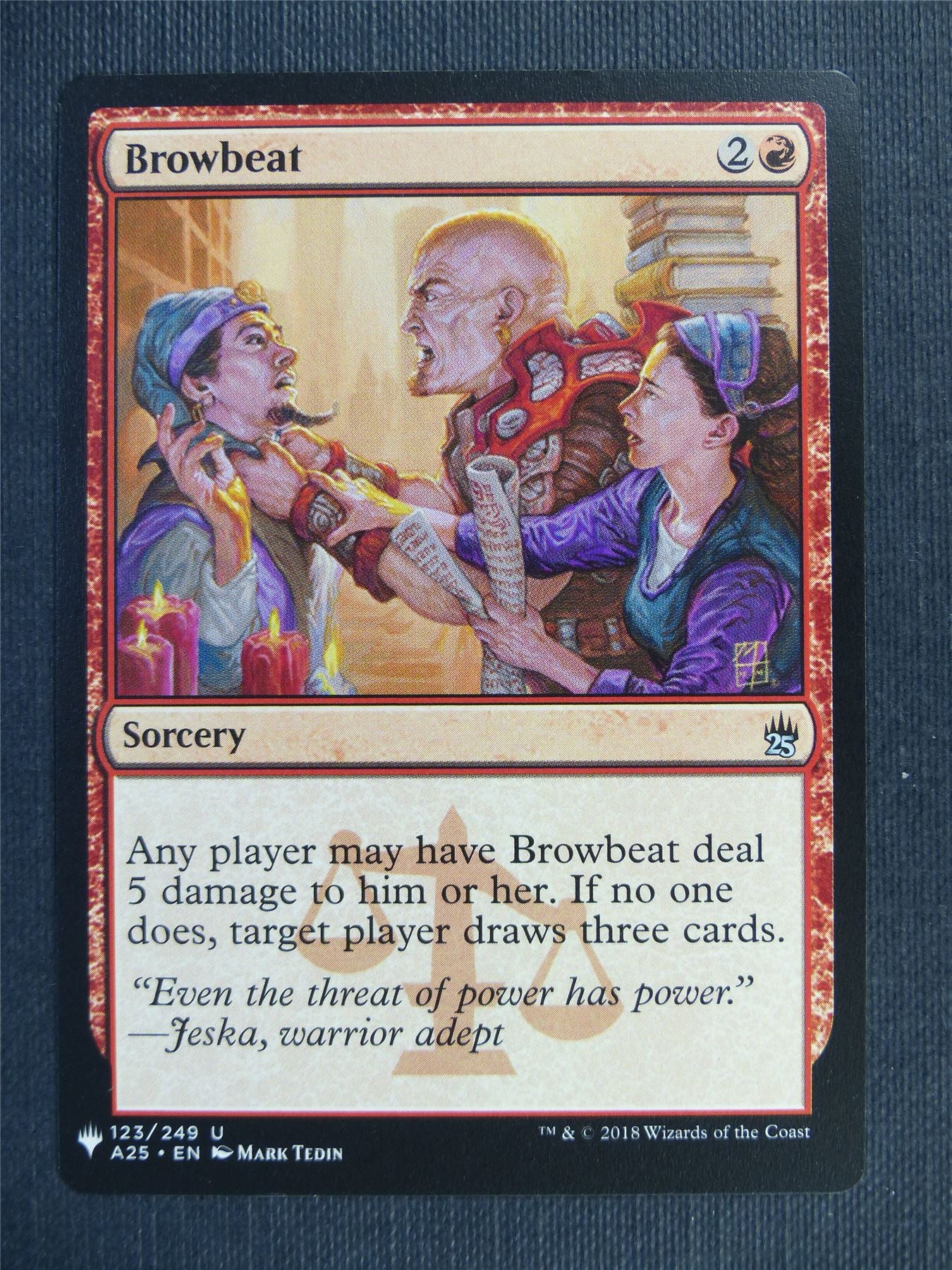 Browbeat - Mtg Magic Cards #4BW