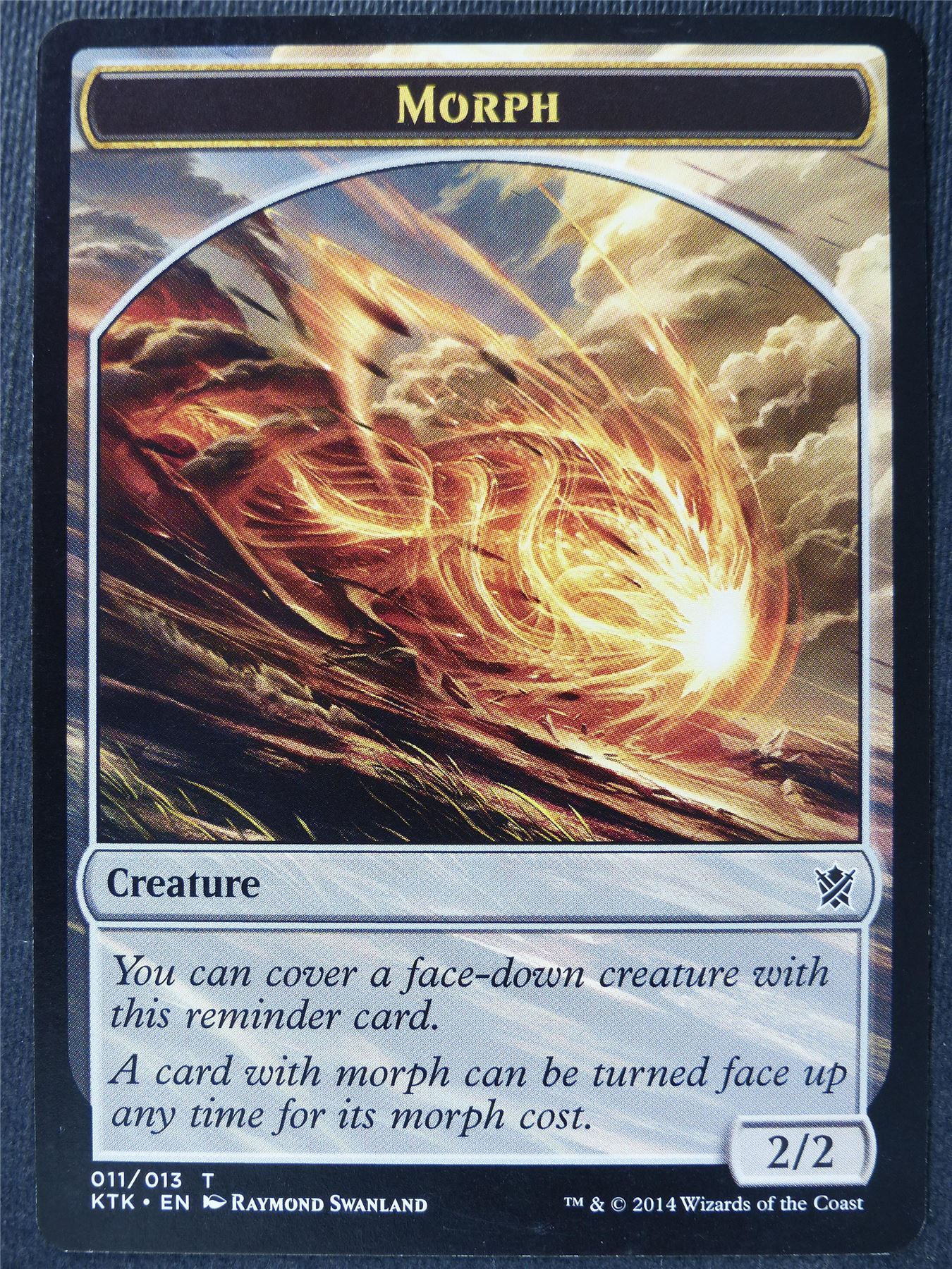 Morph Token - Mtg Card #3TQ