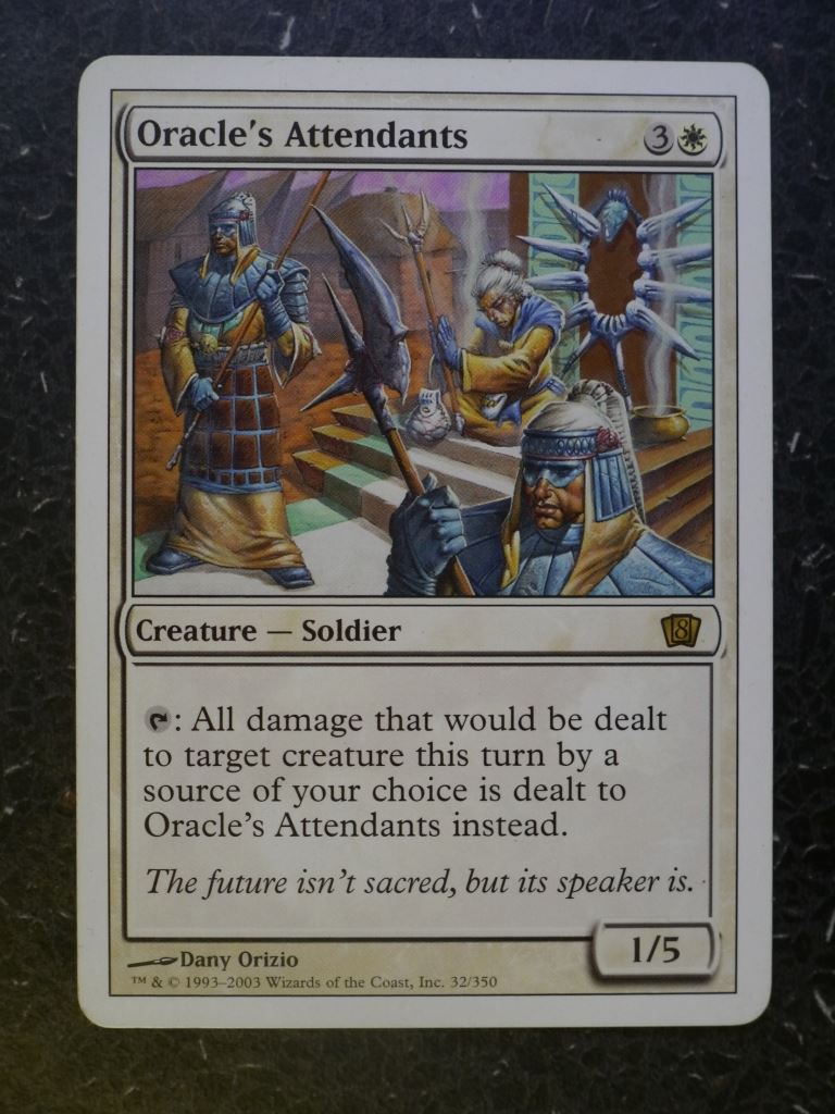 MTG Magic Cards: ORACLE'S ATTENDANTS # 6D29