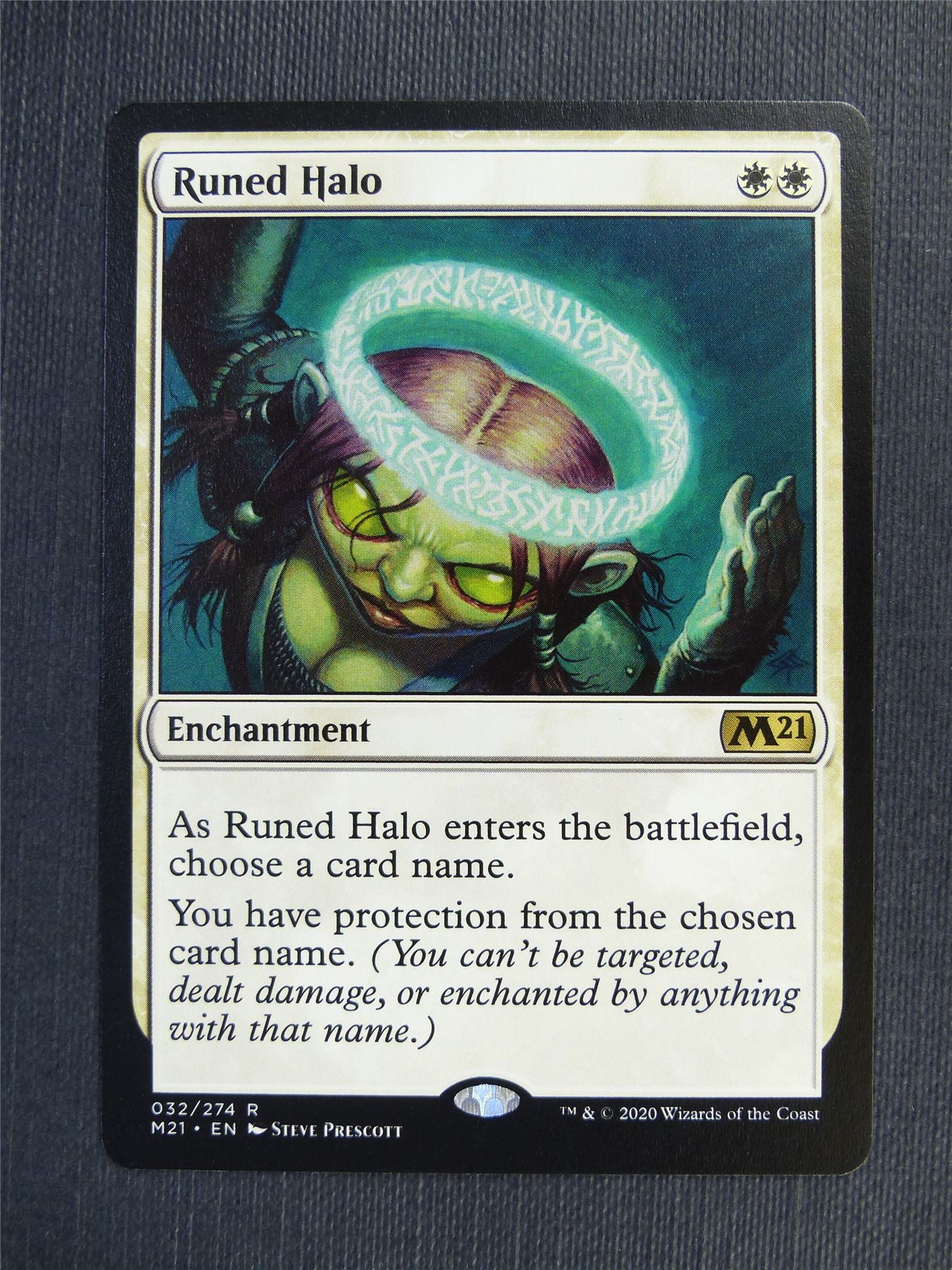 Runed Halo - Mtg Magic Cards #3T2