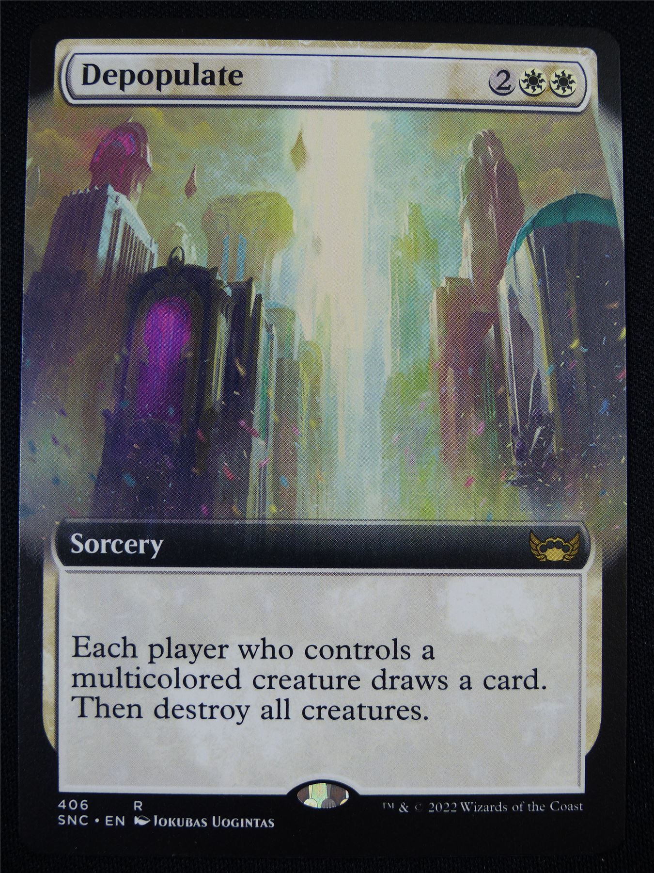 Depopulate Extended Art - Mtg Card #N3