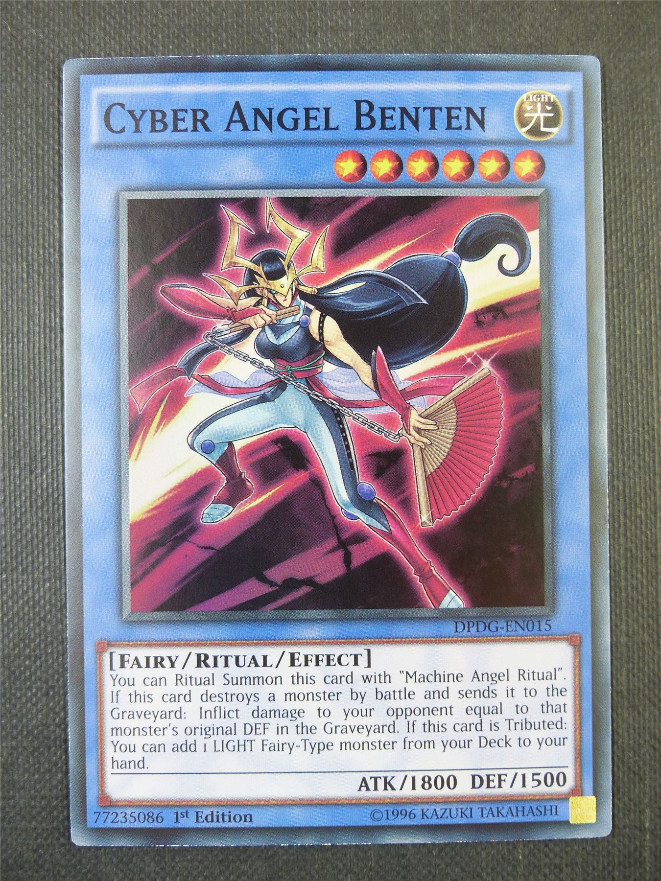 Cyber Angel Benten DPDG Super Rare - 1st ed Yugioh Card #83Y Archeron Cyber Angel Benten DPDG Super Rare - 1st ed Yugioh Card #83Y Archeron