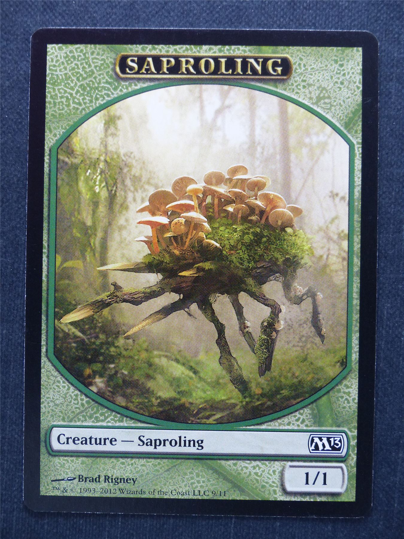 Saproling Token - Mtg Magic Card #AA
