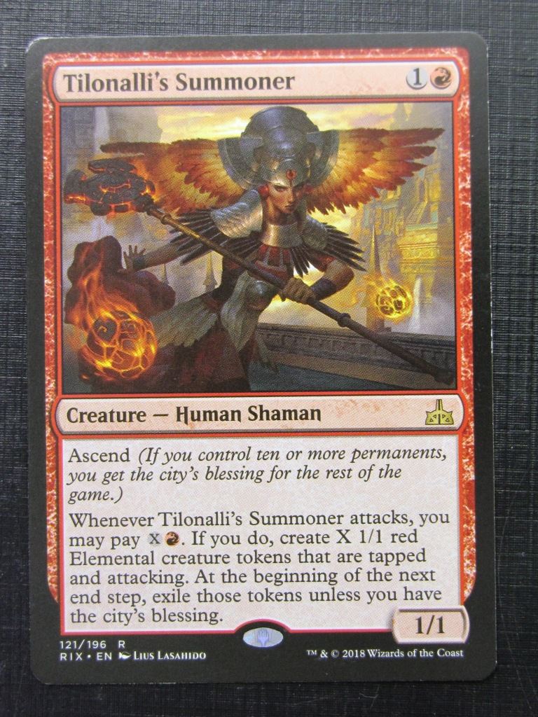 Tilonalli's Summoner played - Mtg Magic Card # C33